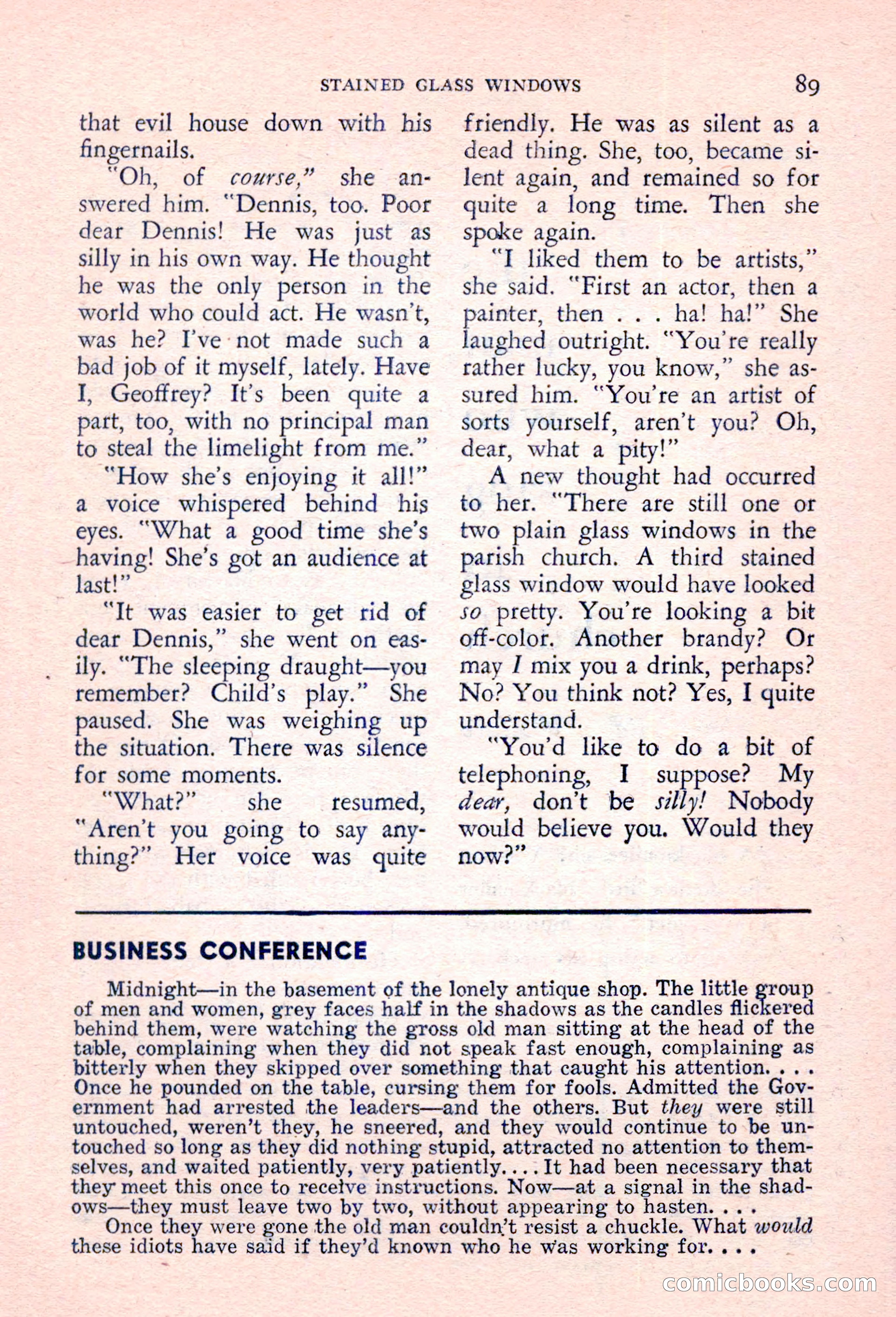 The Saint Detective Magazine, March 1957 — page 91 of 132