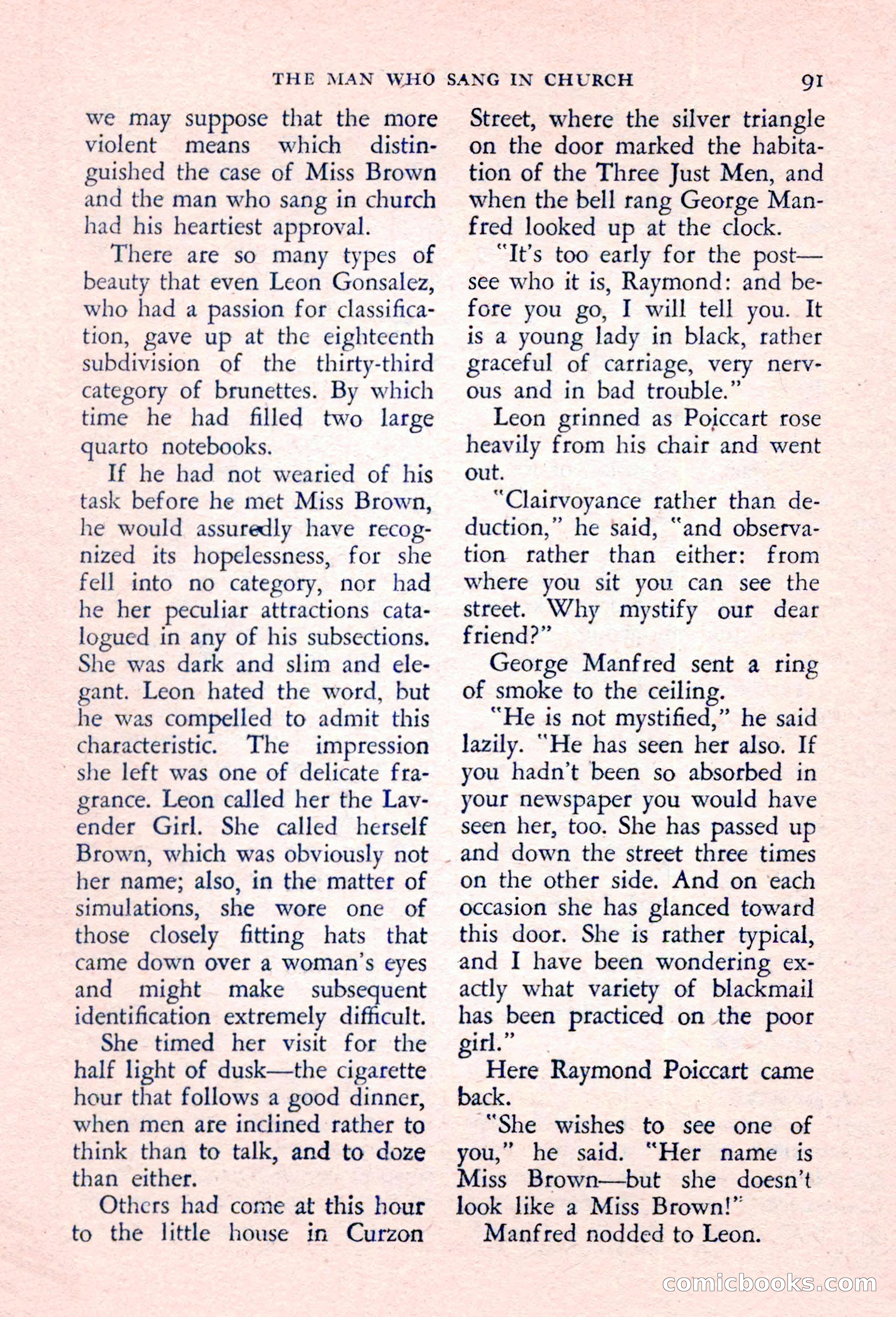 The Saint Detective Magazine, March 1957 — page 93 of 132
