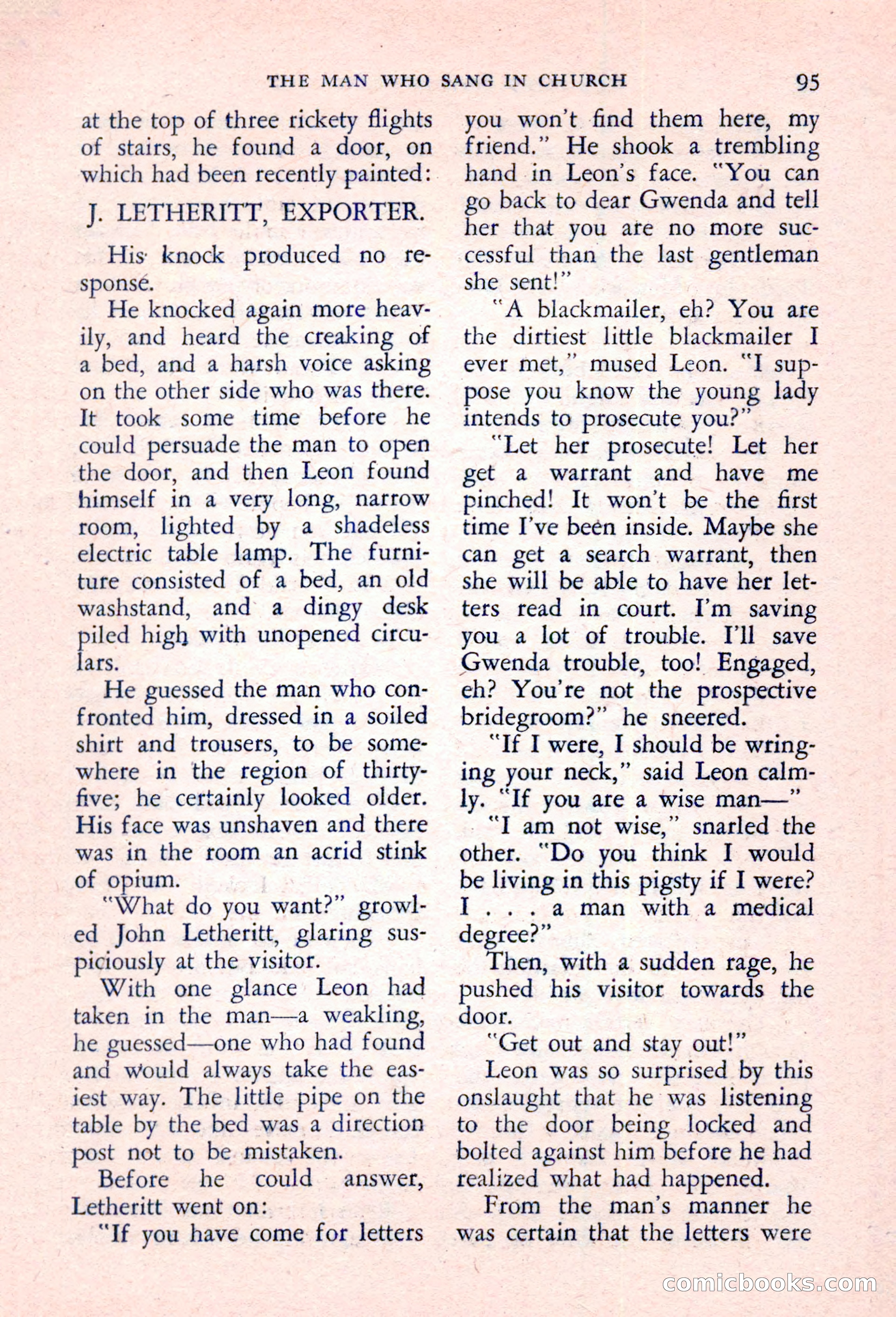 The Saint Detective Magazine, March 1957 — page 97 of 132