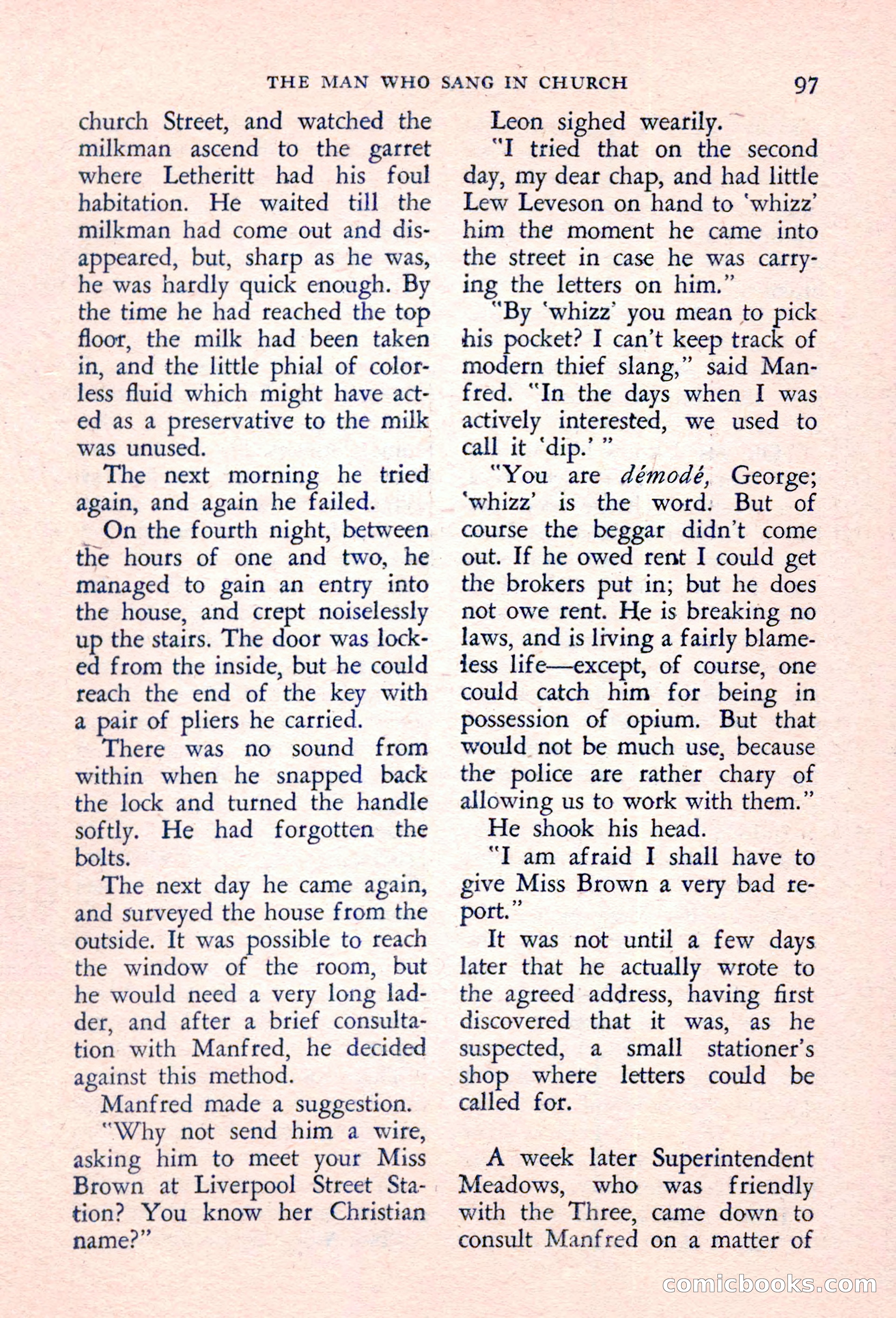 The Saint Detective Magazine, March 1957 — page 99 of 132