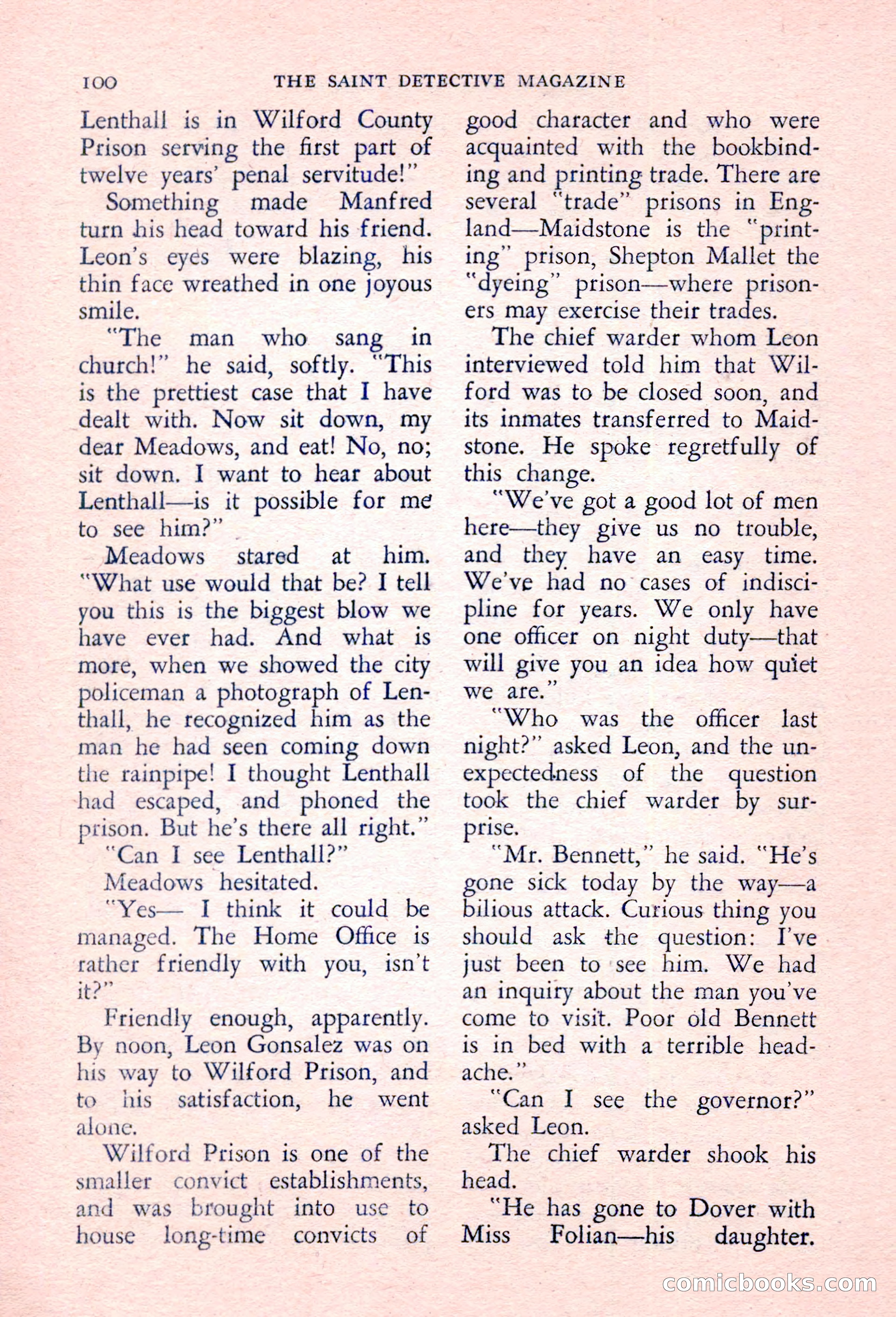 The Saint Detective Magazine, March 1957 — page 102 of 132