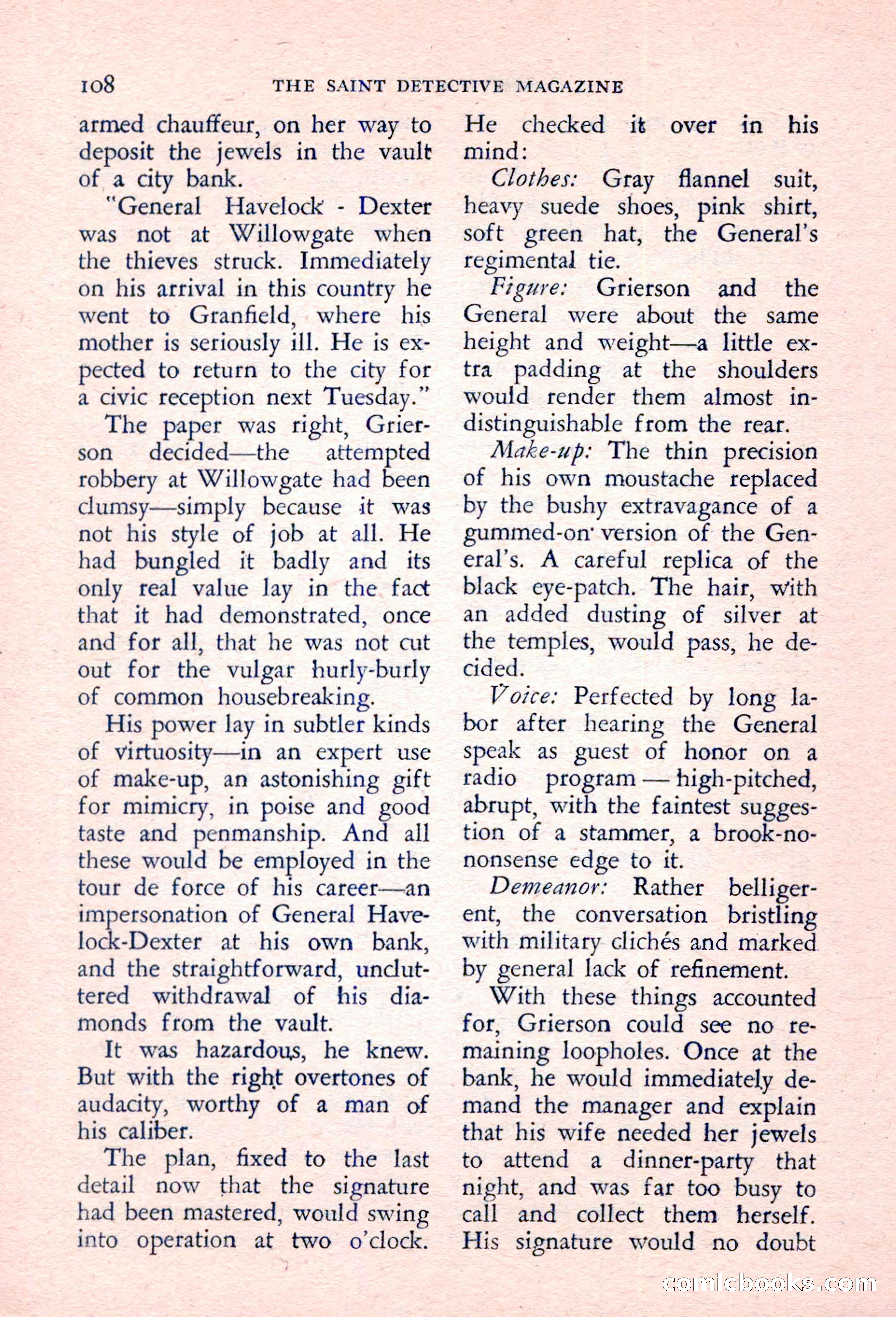 The Saint Detective Magazine, March 1957 — page 110 of 132