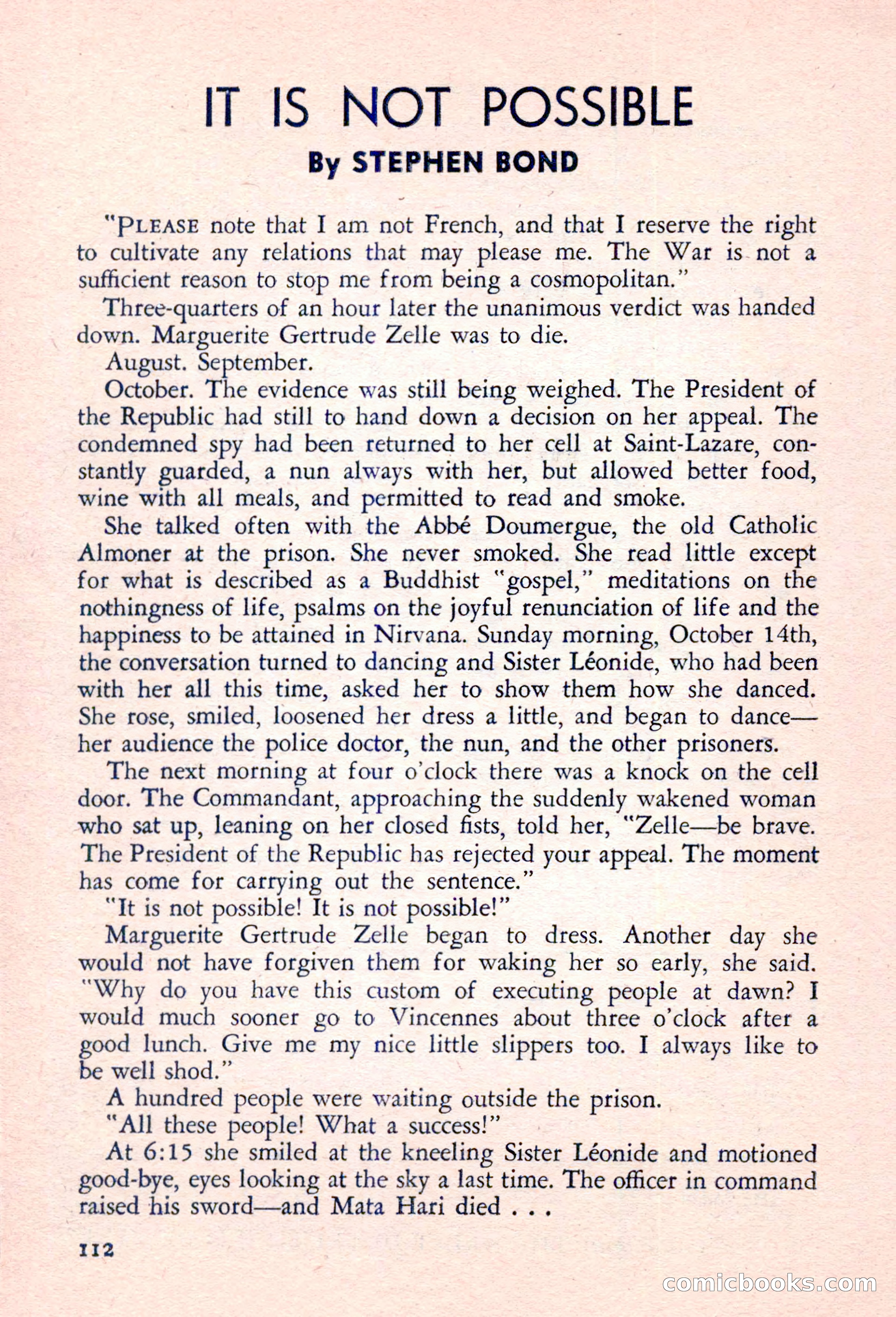 The Saint Detective Magazine, March 1957 — page 114 of 132