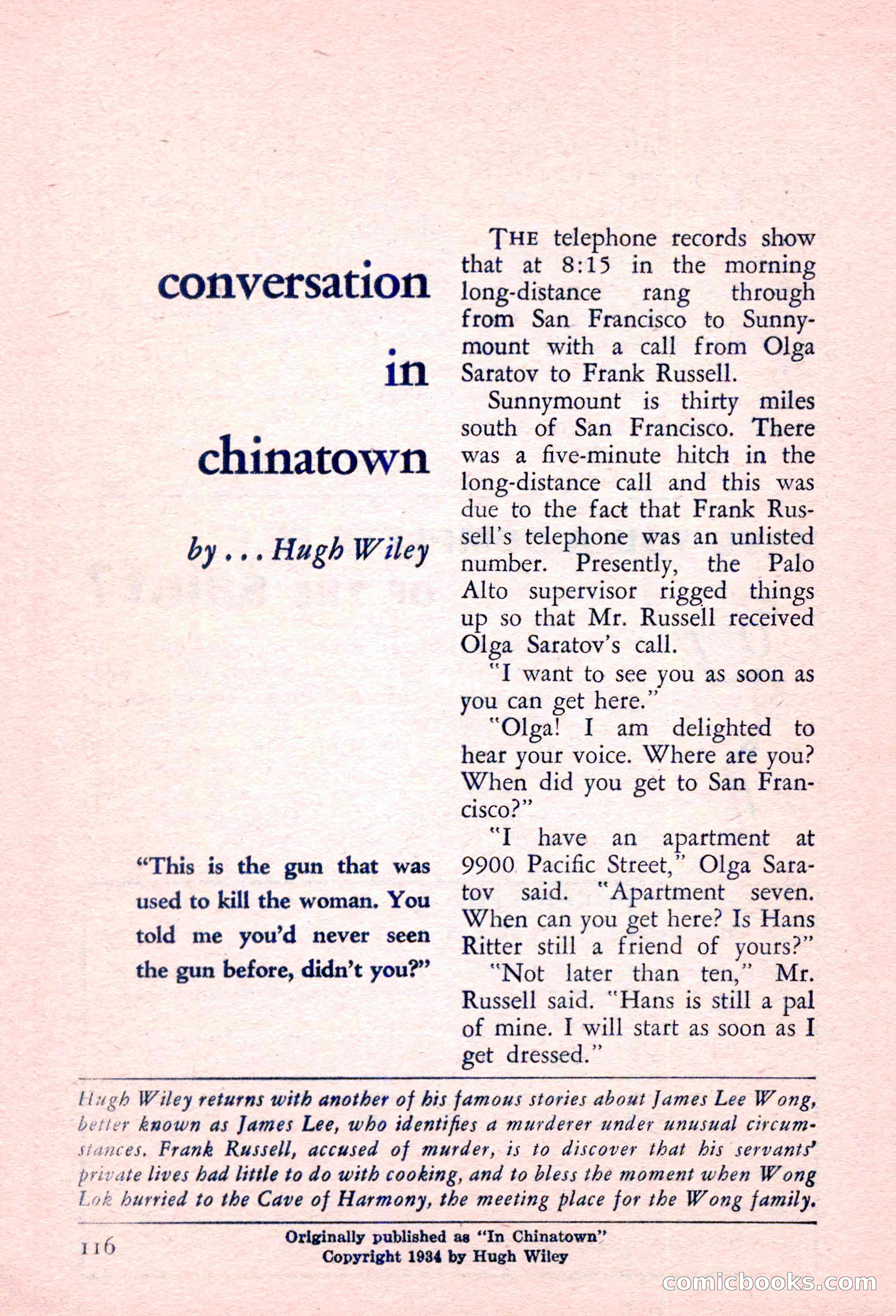 The Saint Detective Magazine, March 1957 — page 118 of 132