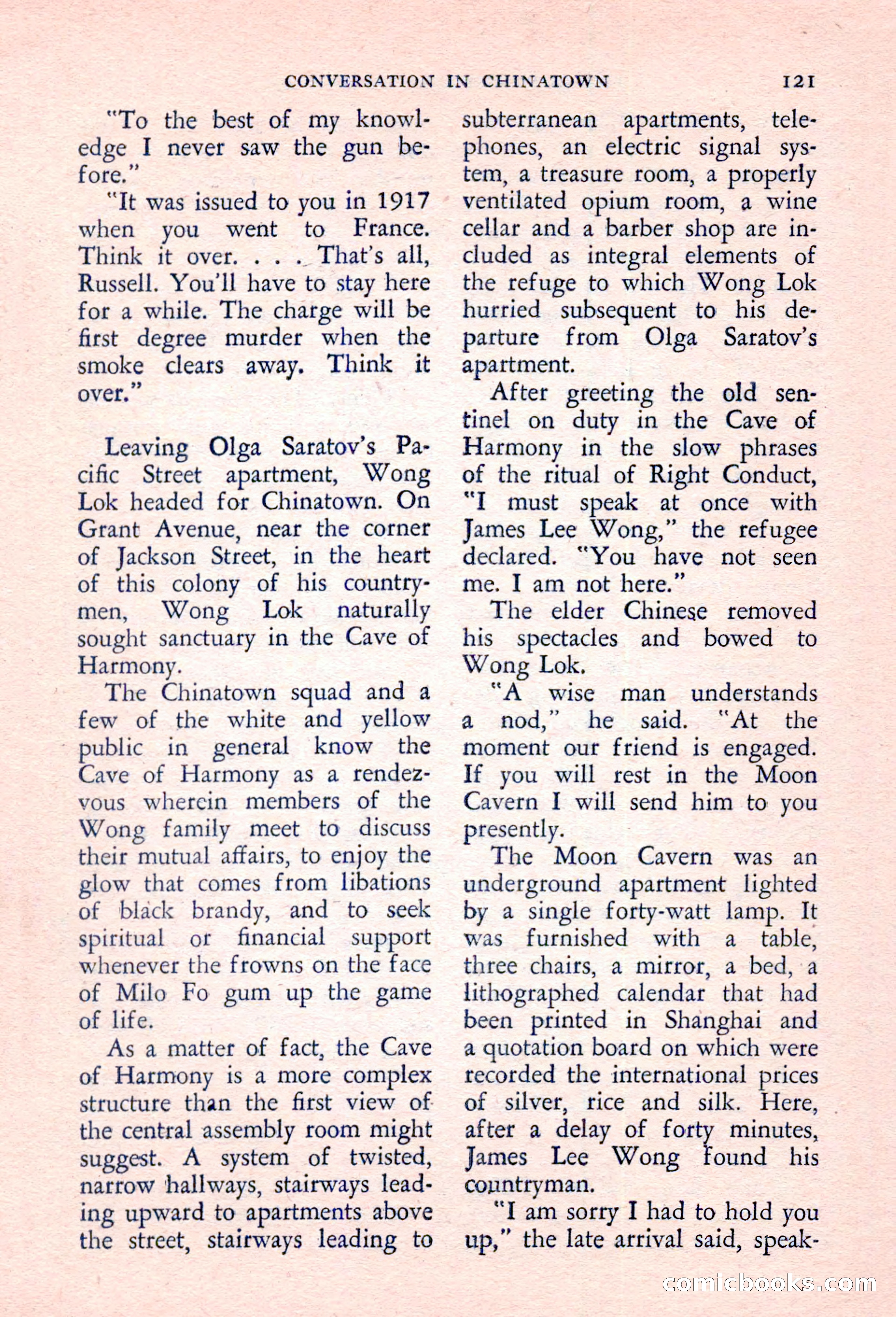 The Saint Detective Magazine, March 1957 — page 123 of 132
