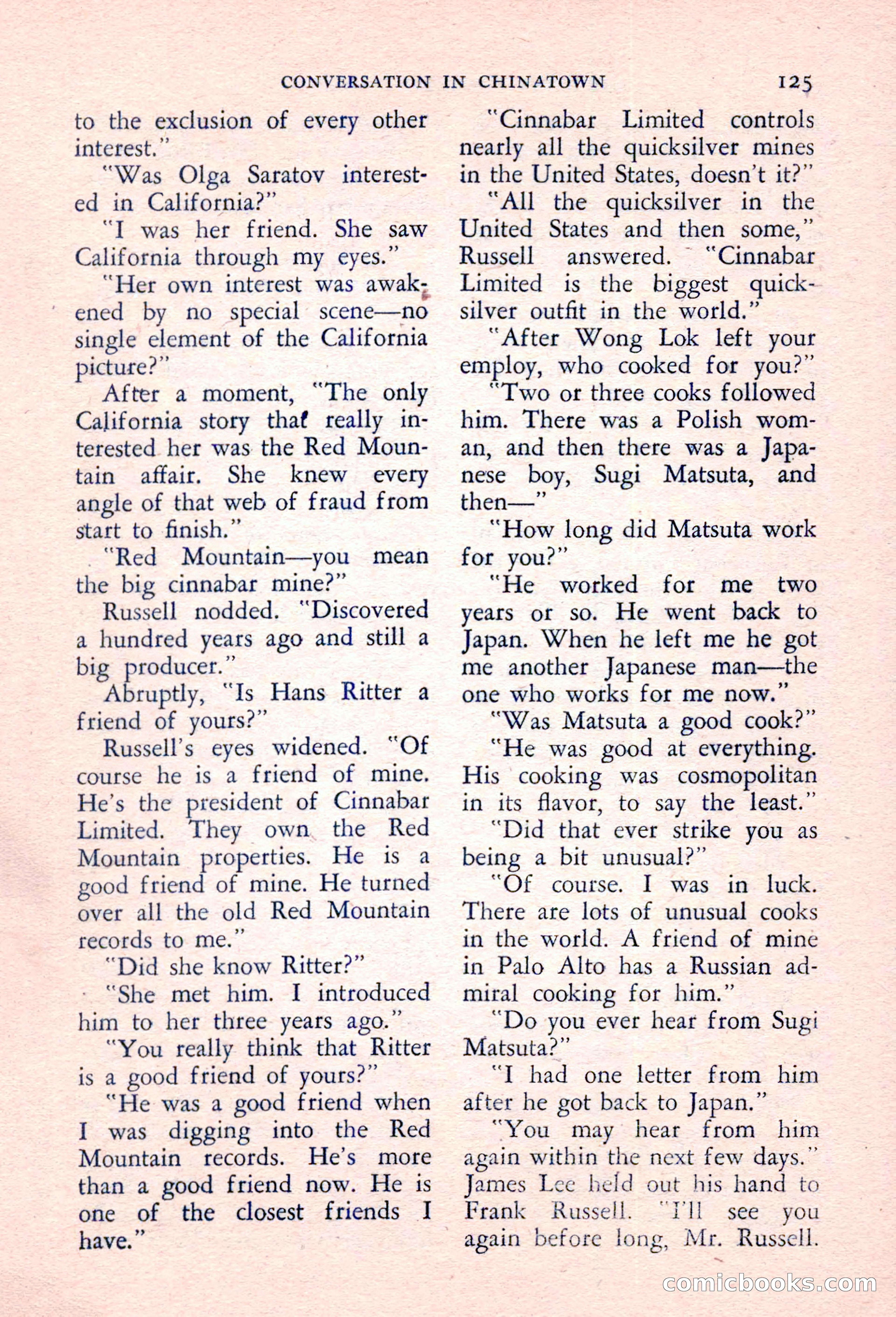 The Saint Detective Magazine, March 1957 — page 127 of 132