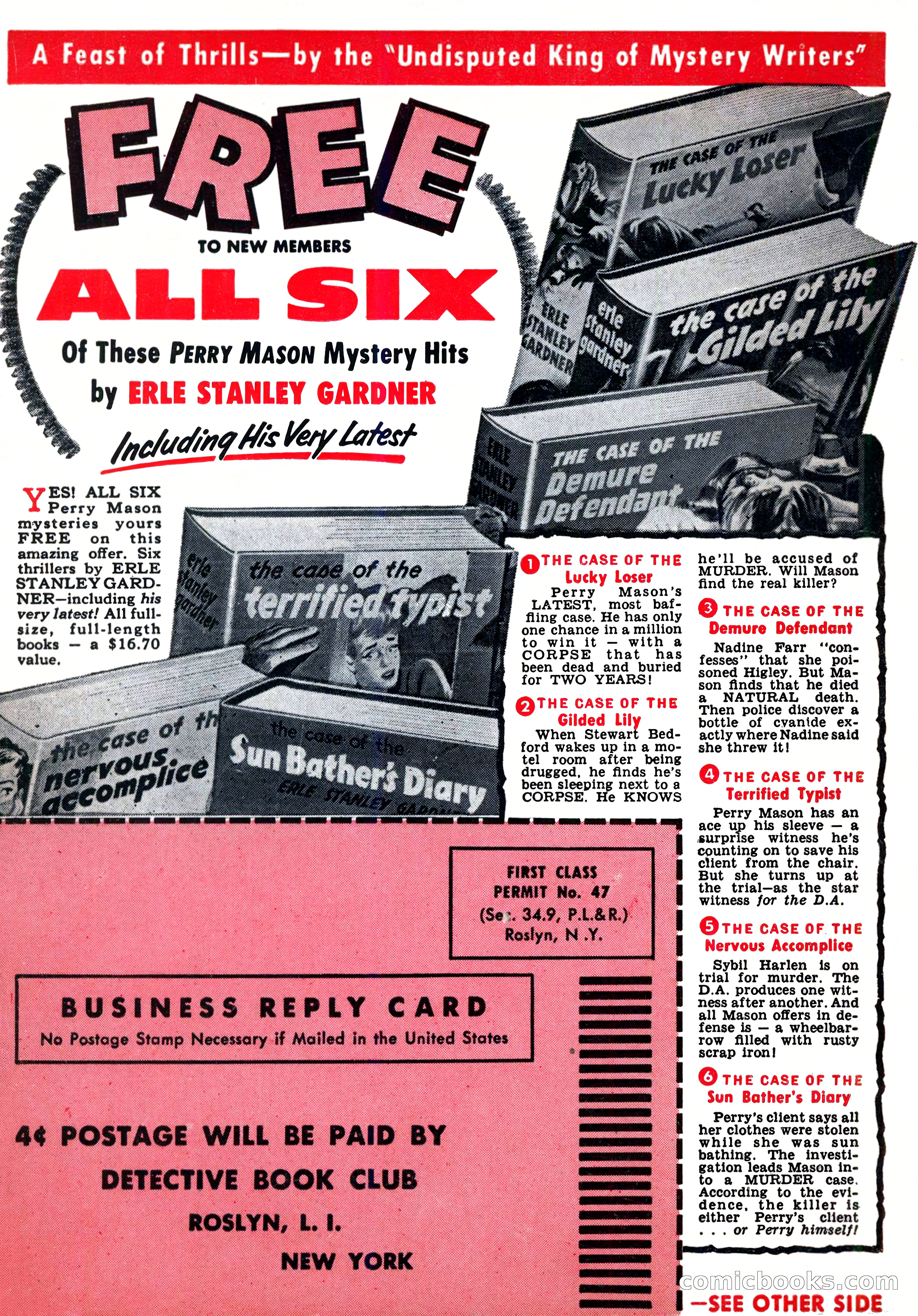 The Saint Detective Magazine, March 1957 — page 132 of 132