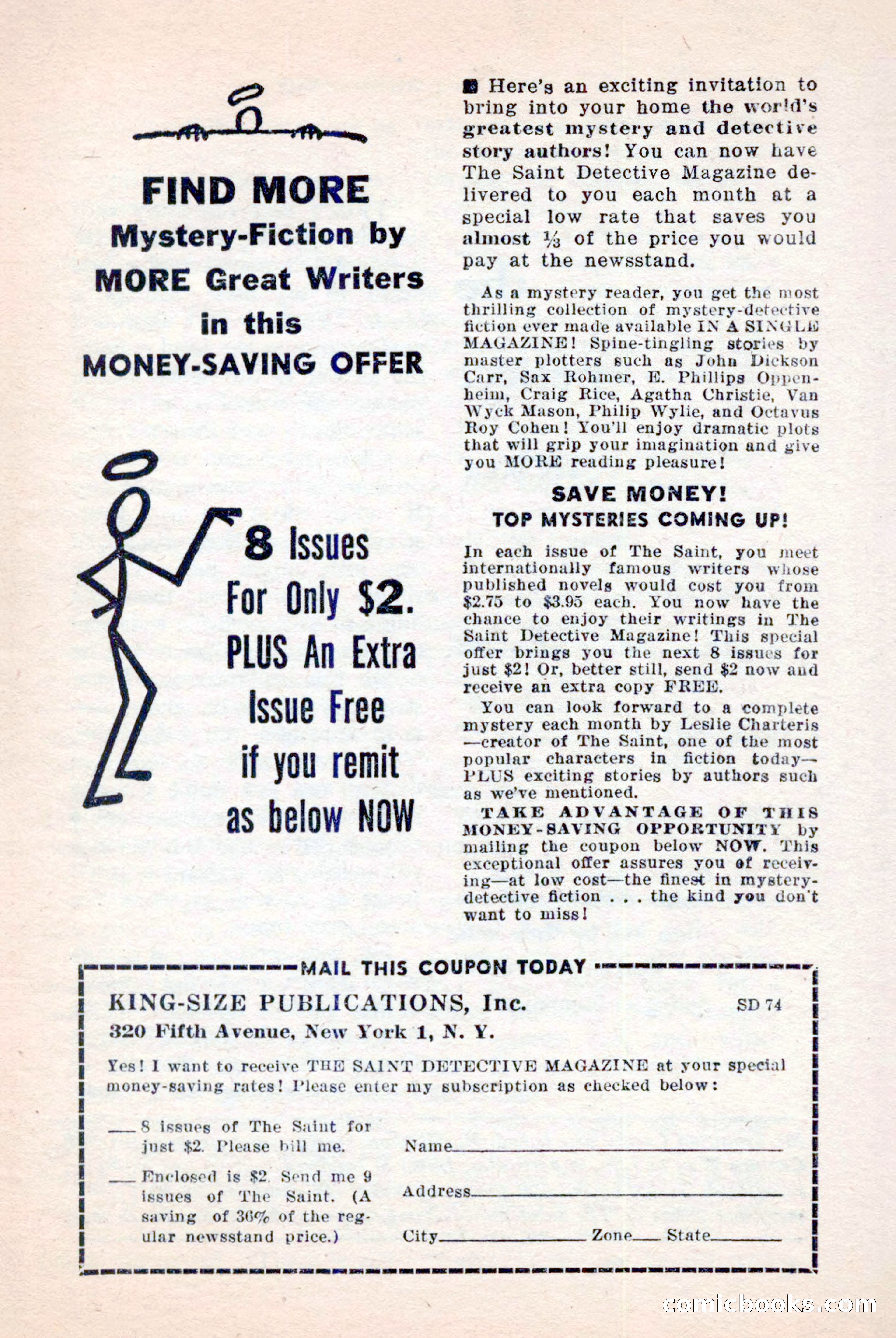 The Saint Detective Magazine, April 1957 — page 5 of 148