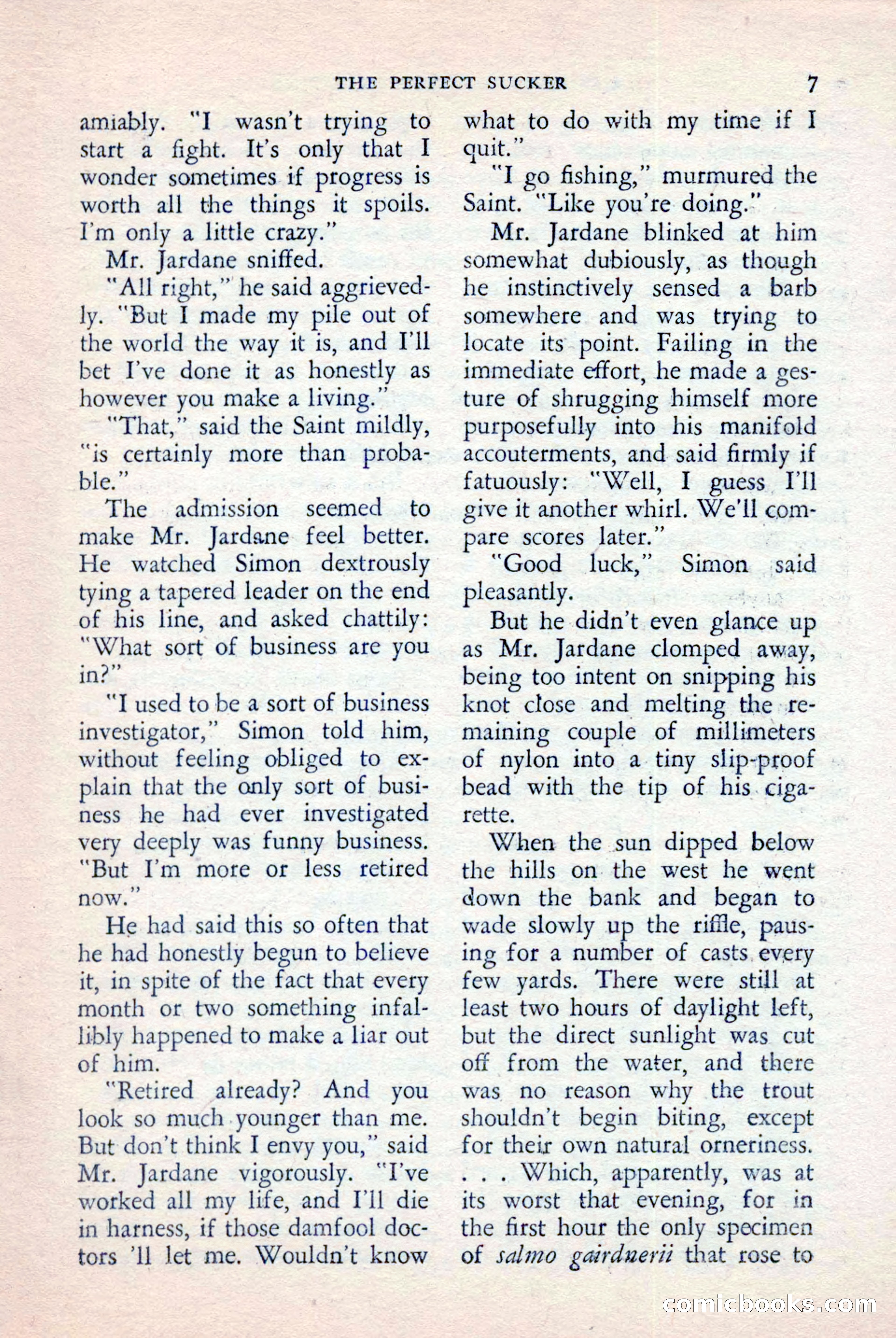 The Saint Detective Magazine, April 1957 — page 9 of 148