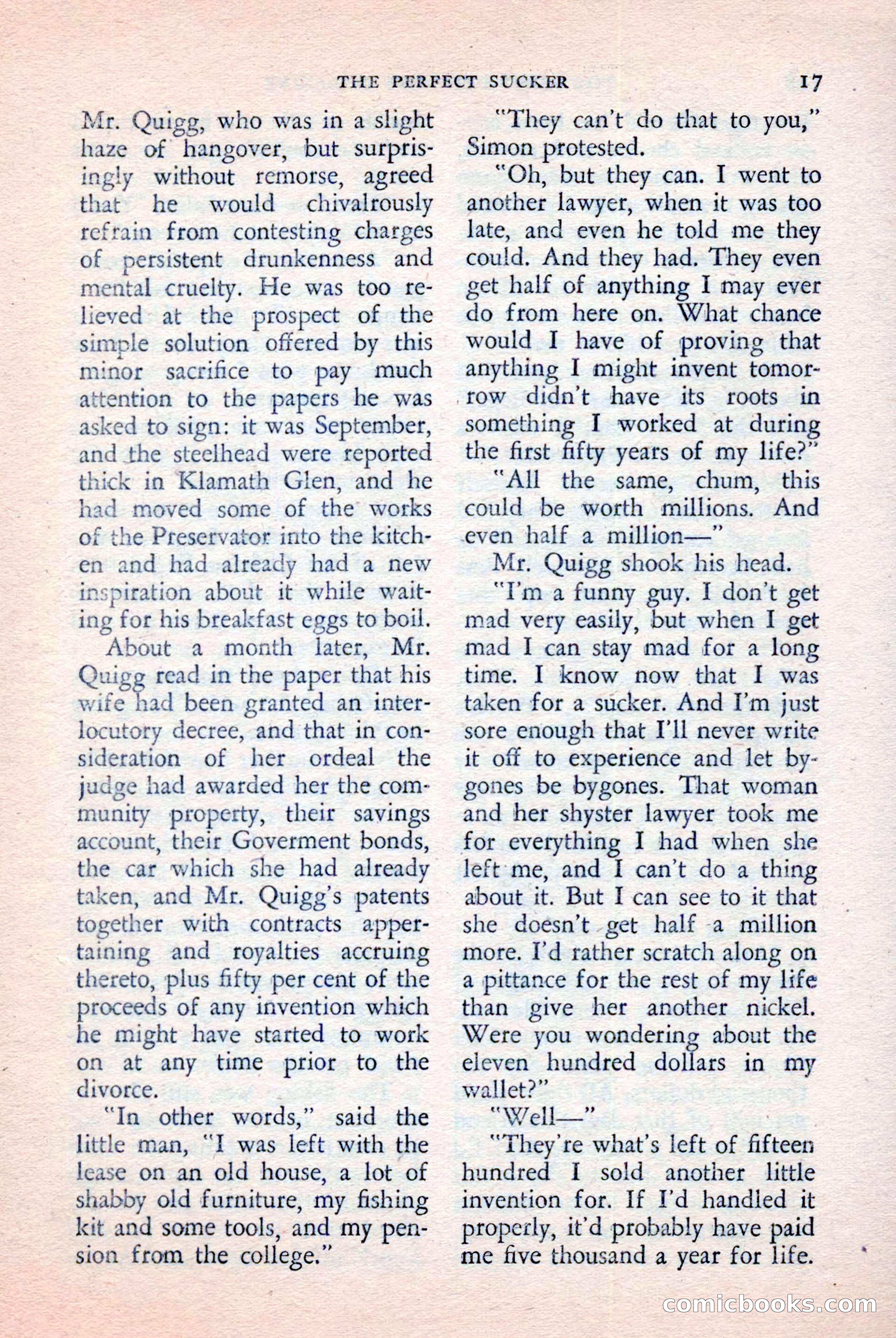 The Saint Detective Magazine, April 1957 — page 19 of 148