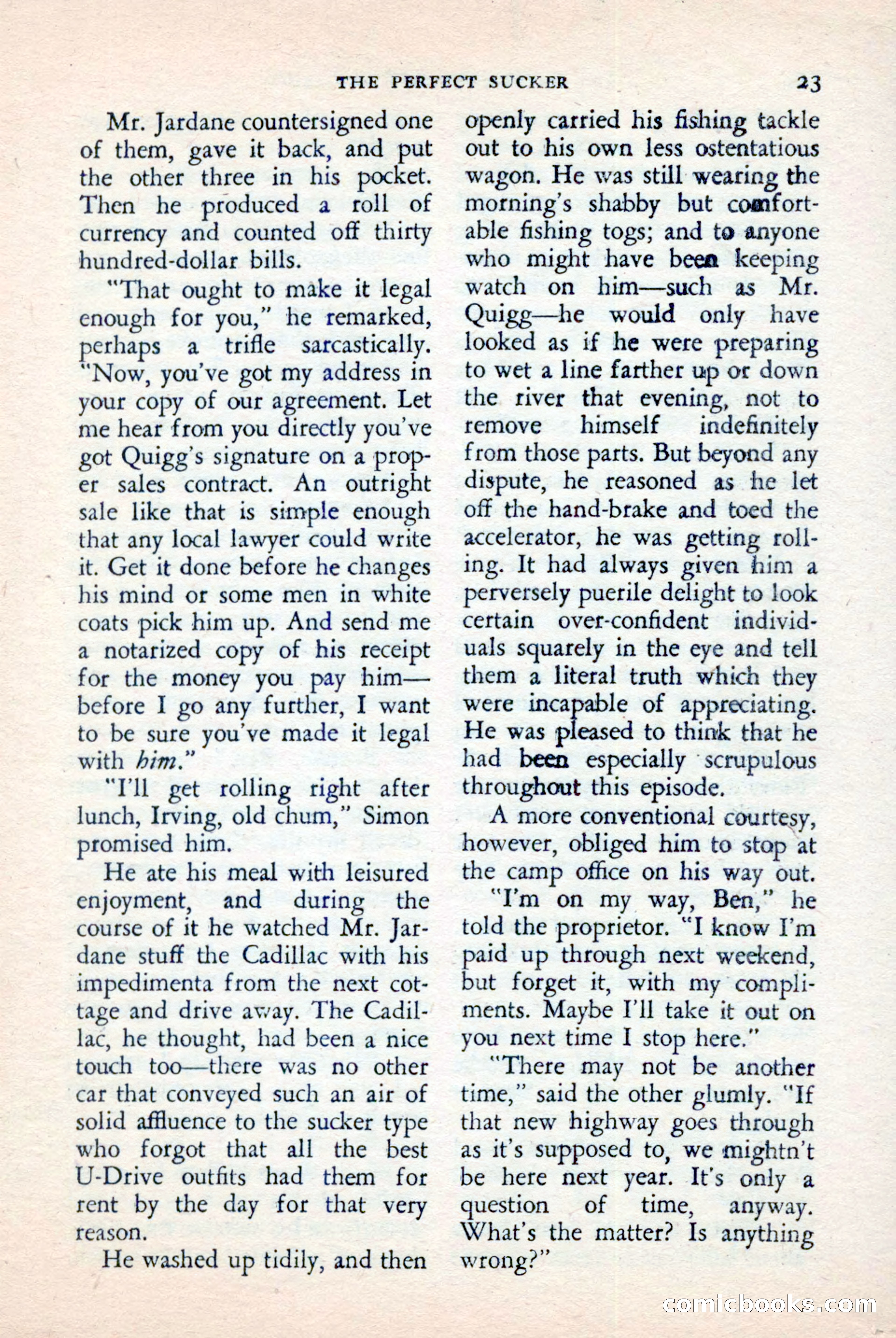 The Saint Detective Magazine, April 1957 — page 25 of 148