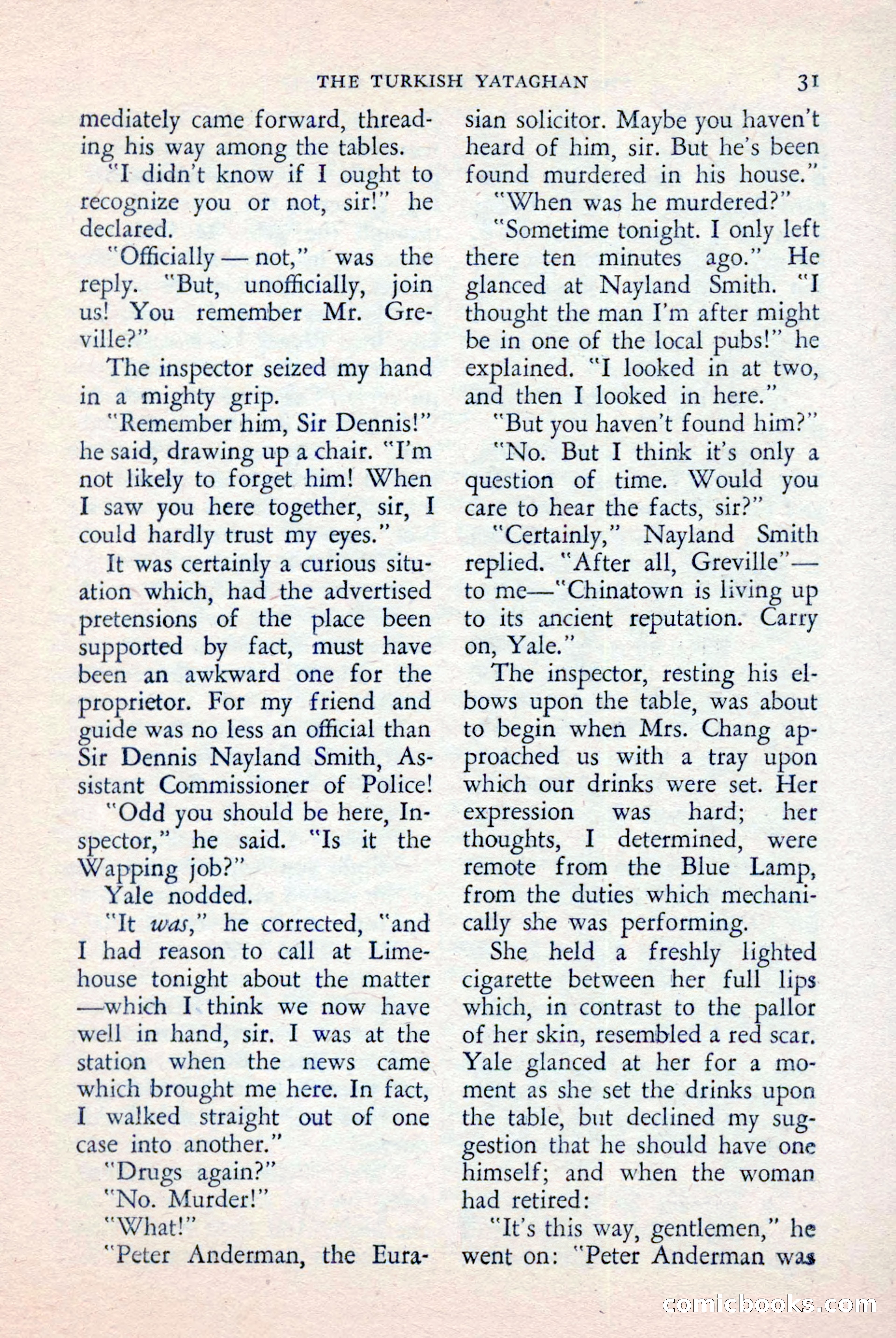 The Saint Detective Magazine, April 1957 — page 33 of 148