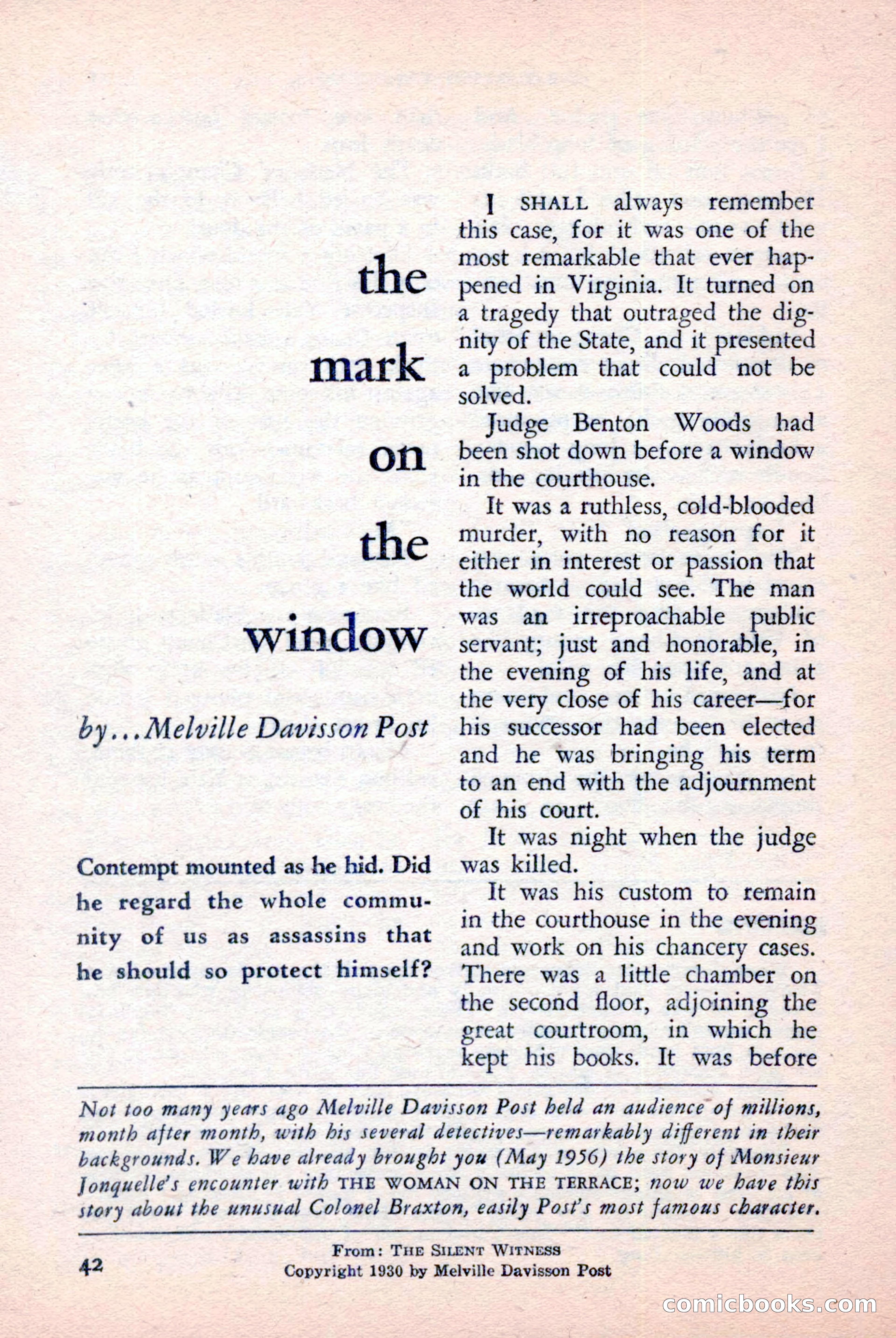 The Saint Detective Magazine, April 1957 — page 44 of 148