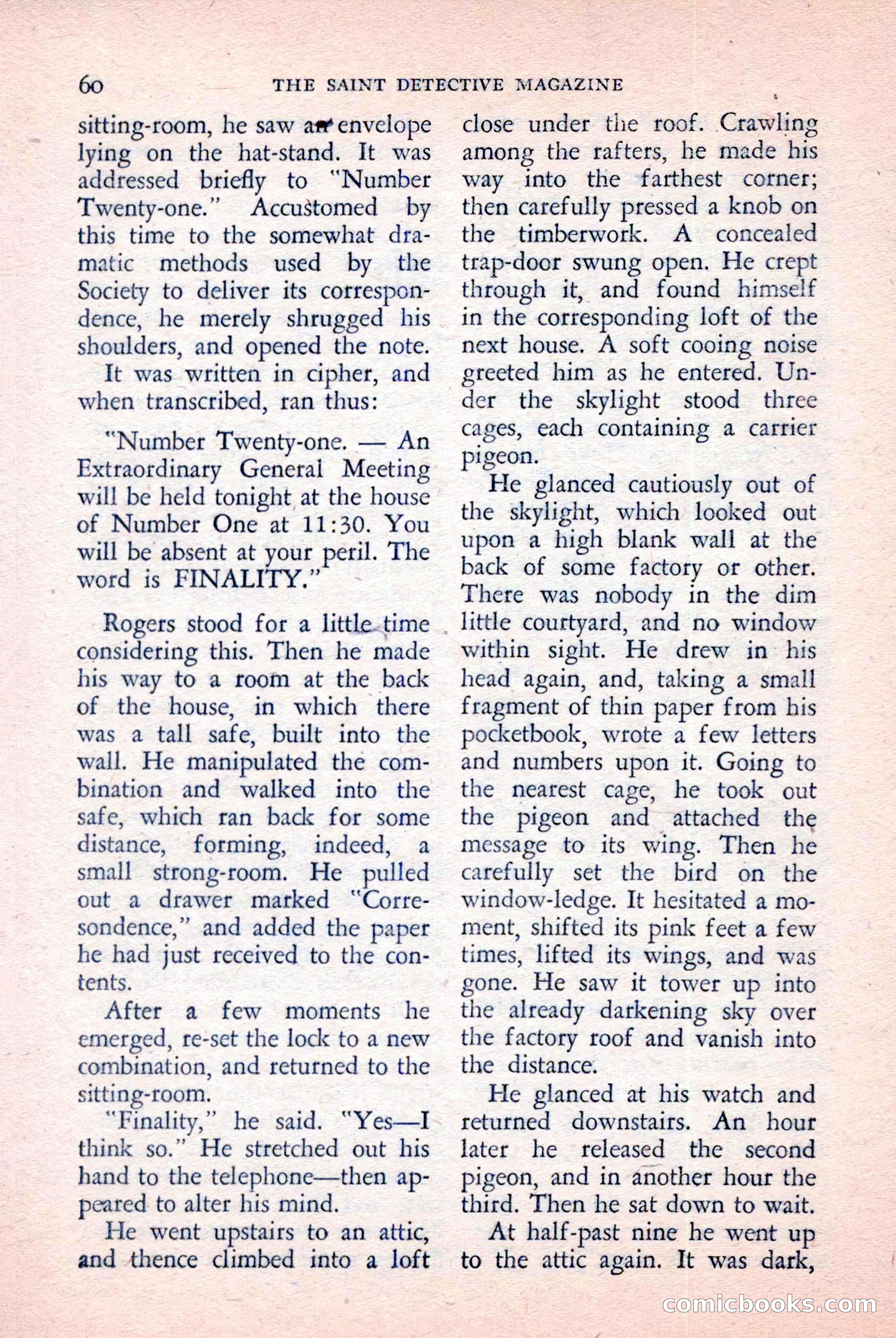 The Saint Detective Magazine, April 1957 — page 62 of 148