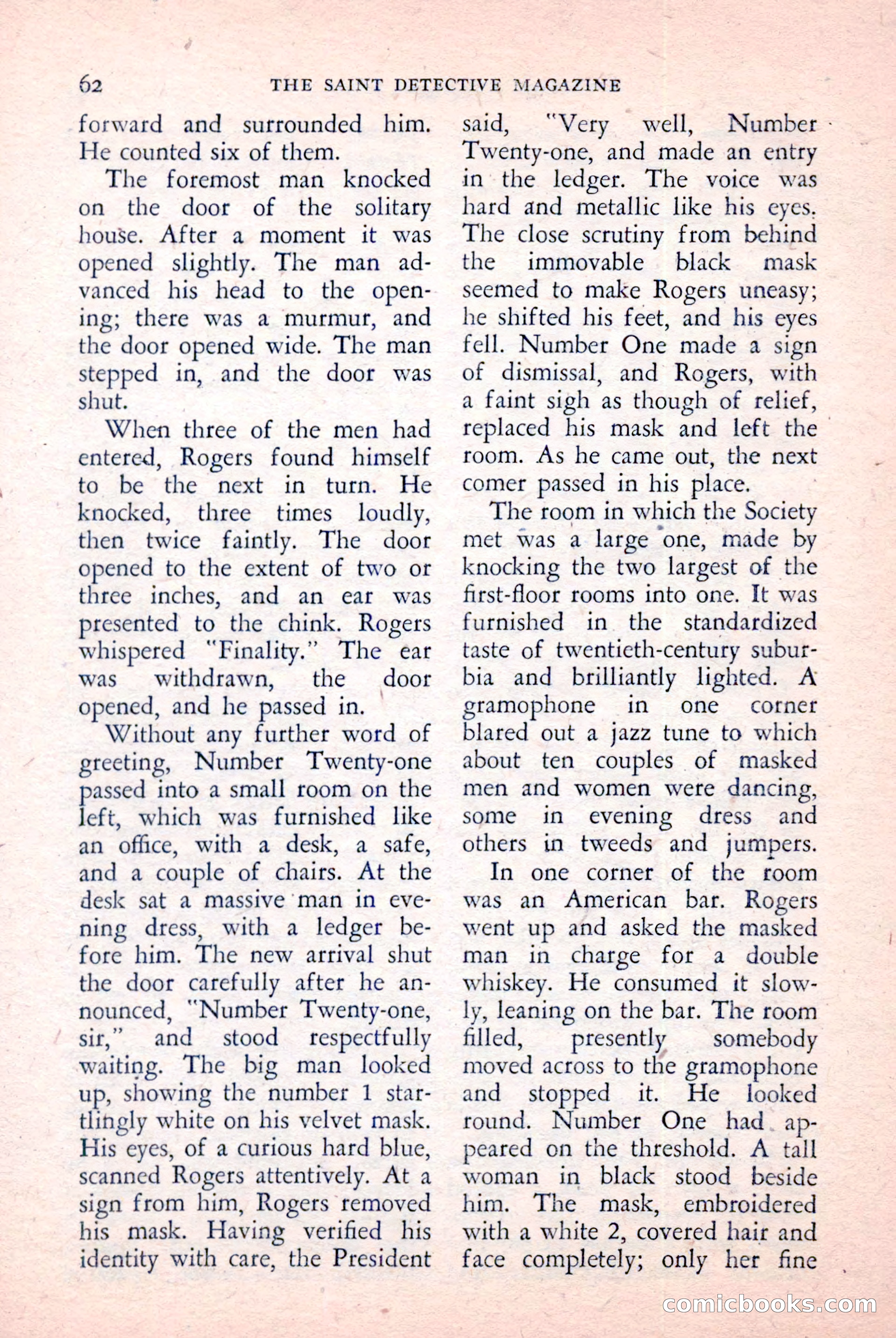 The Saint Detective Magazine, April 1957 — page 64 of 148