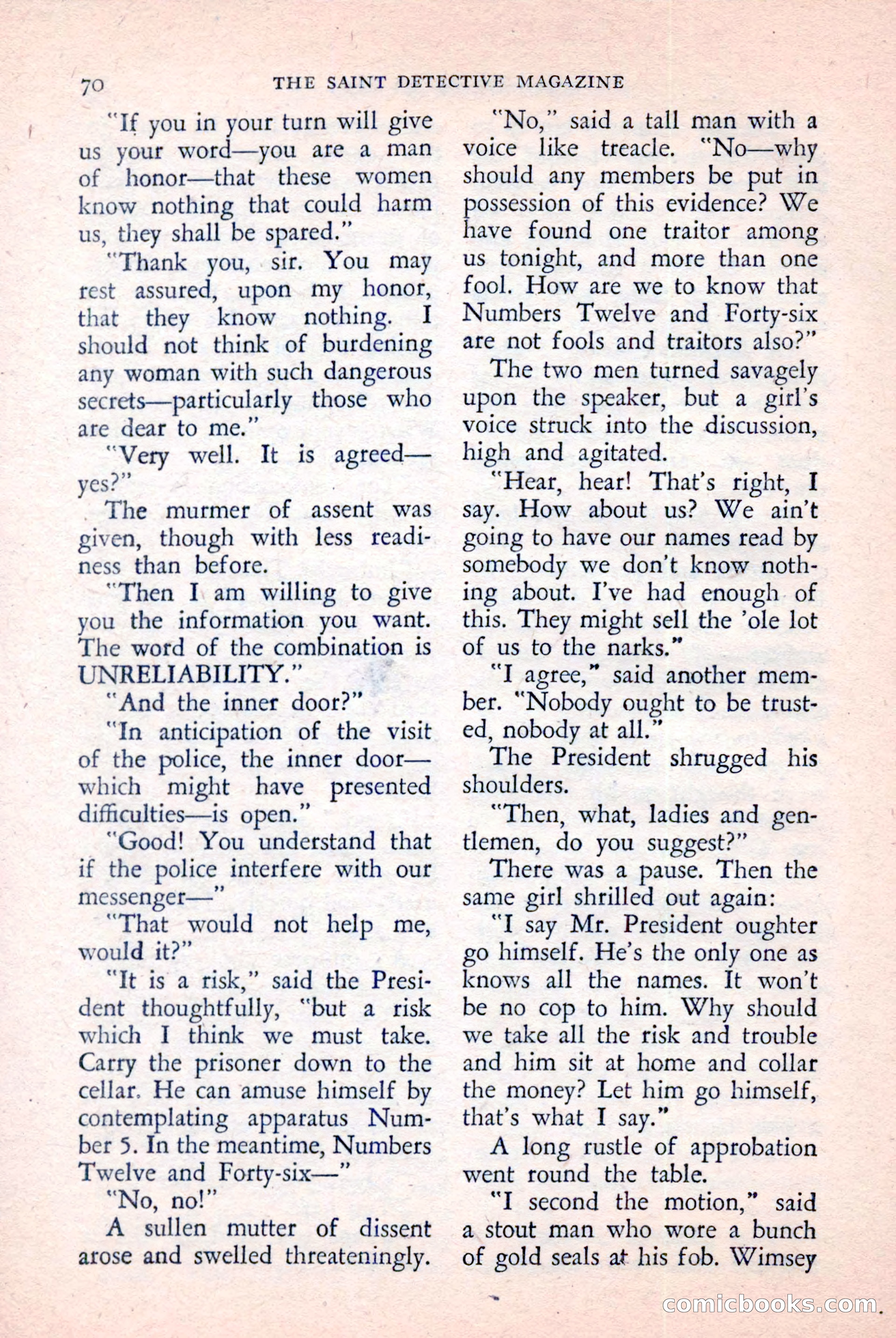 The Saint Detective Magazine, April 1957 — page 72 of 148
