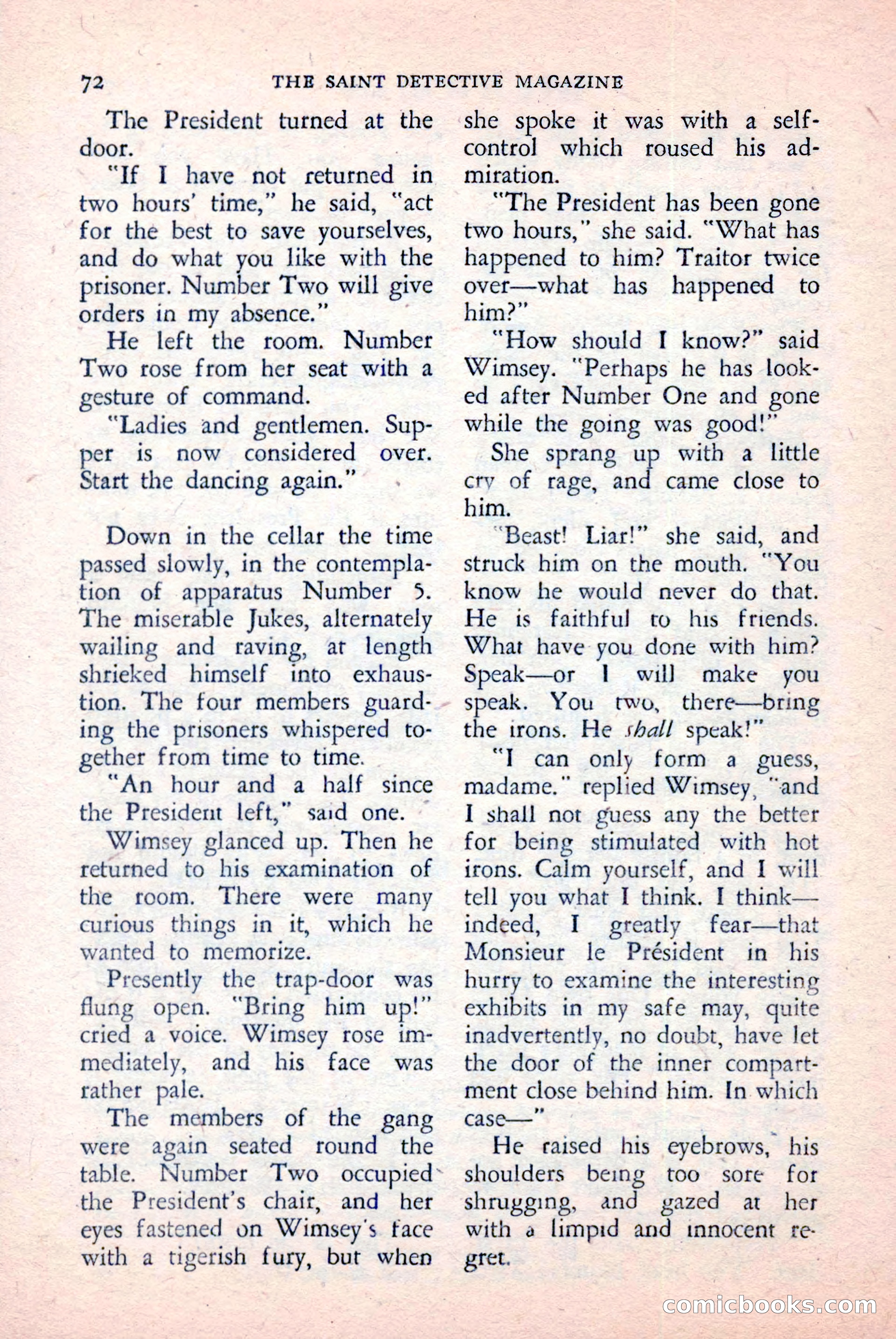 The Saint Detective Magazine, April 1957 — page 74 of 148