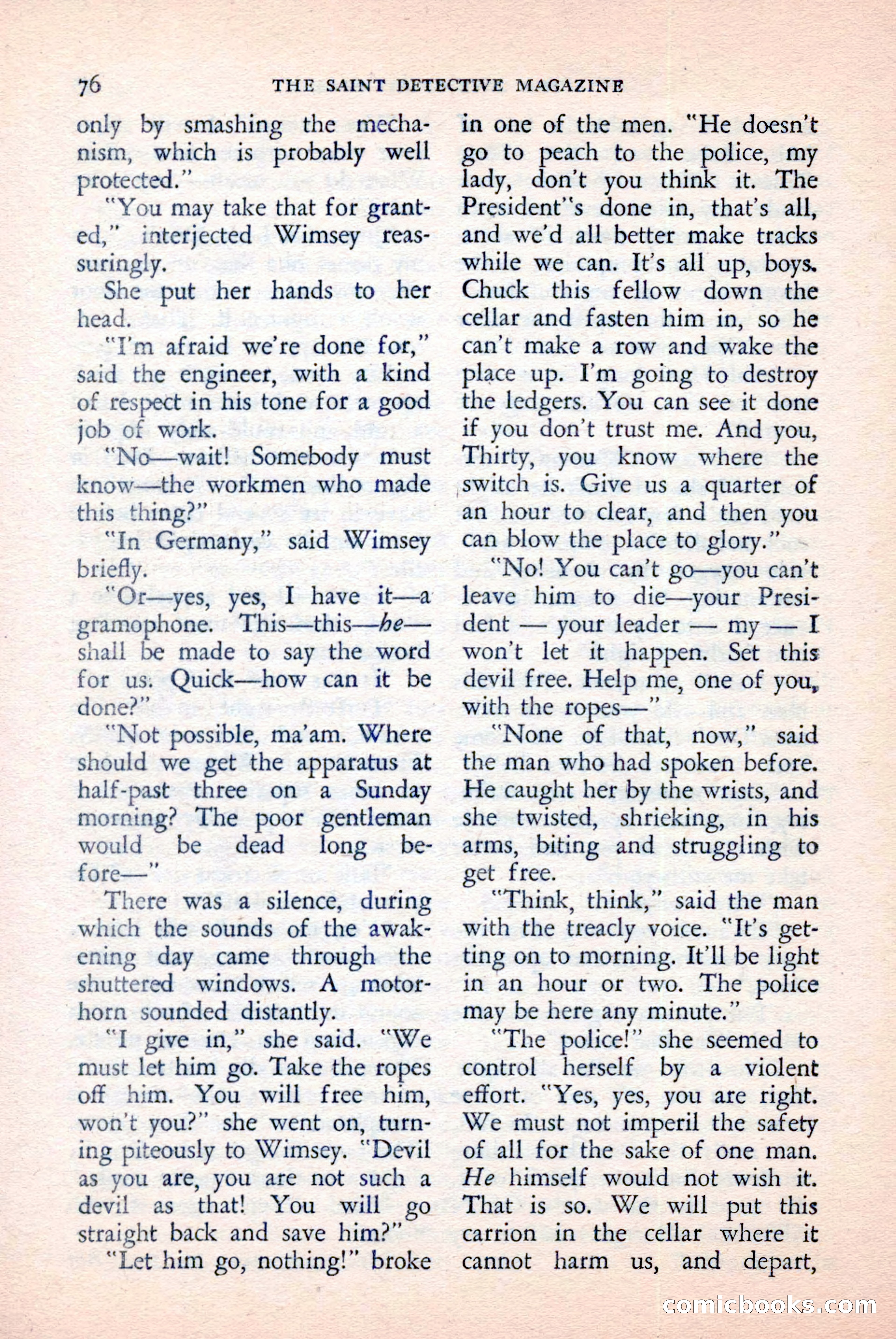 The Saint Detective Magazine, April 1957 — page 78 of 148