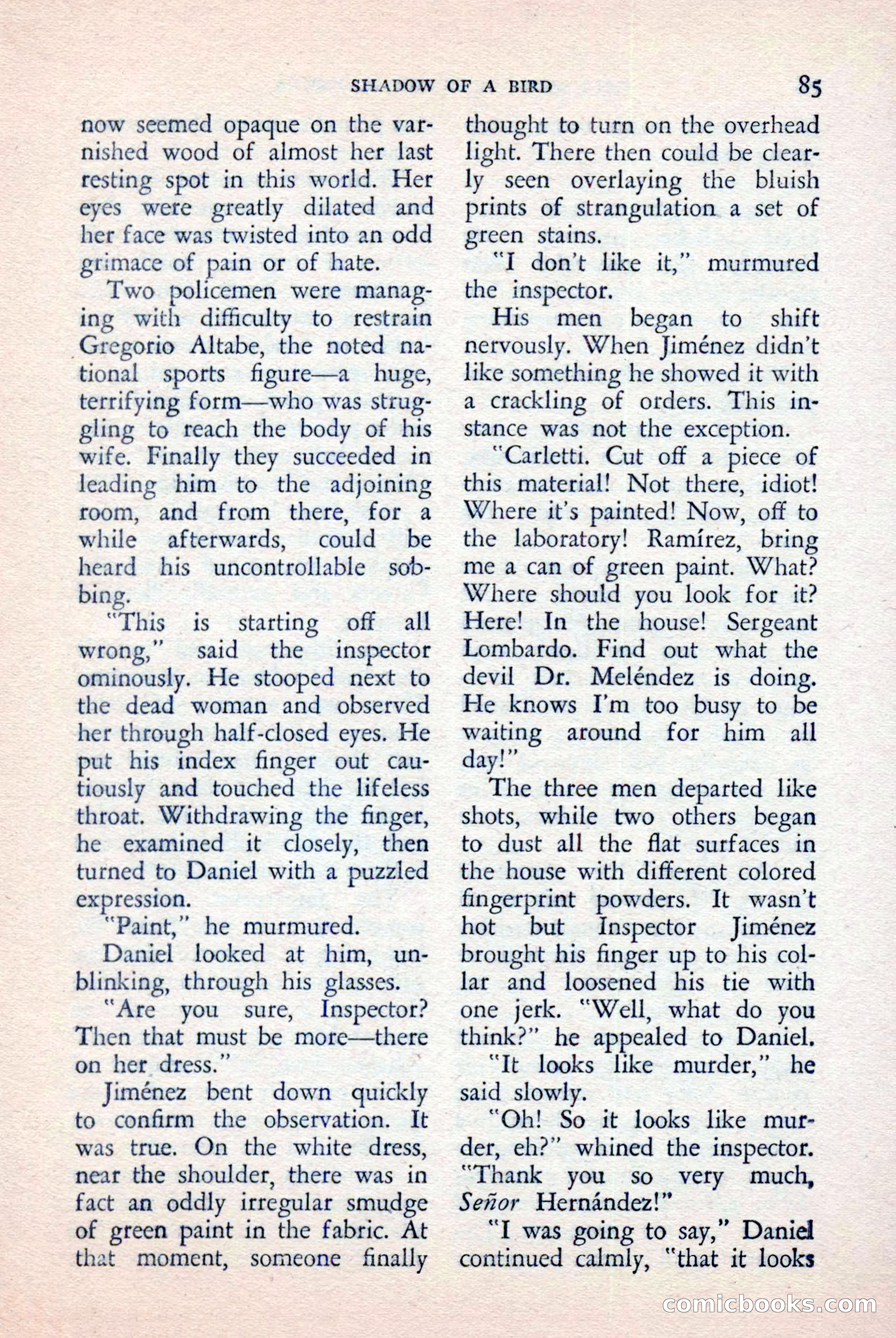 The Saint Detective Magazine, April 1957 — page 87 of 148