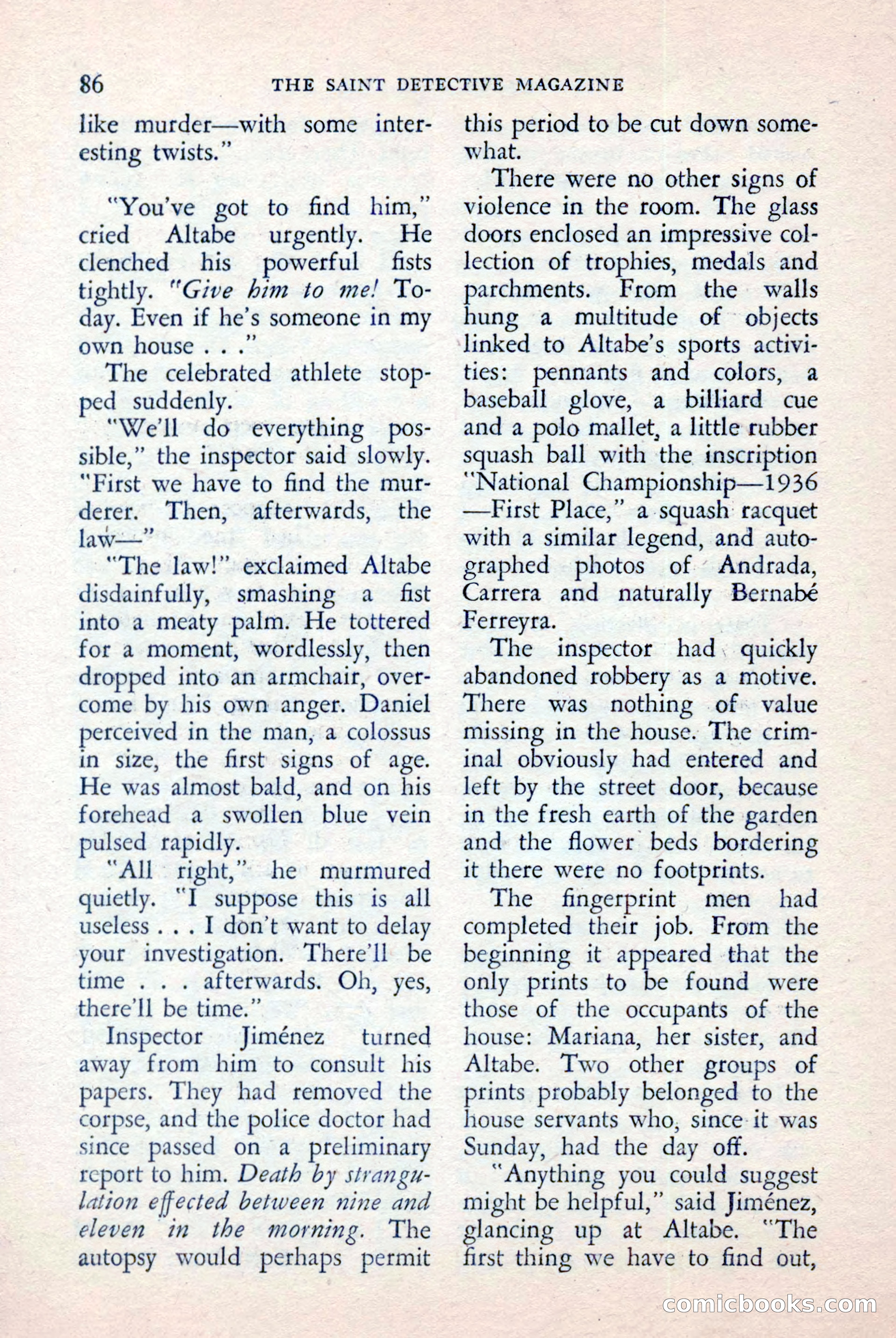 The Saint Detective Magazine, April 1957 — page 88 of 148