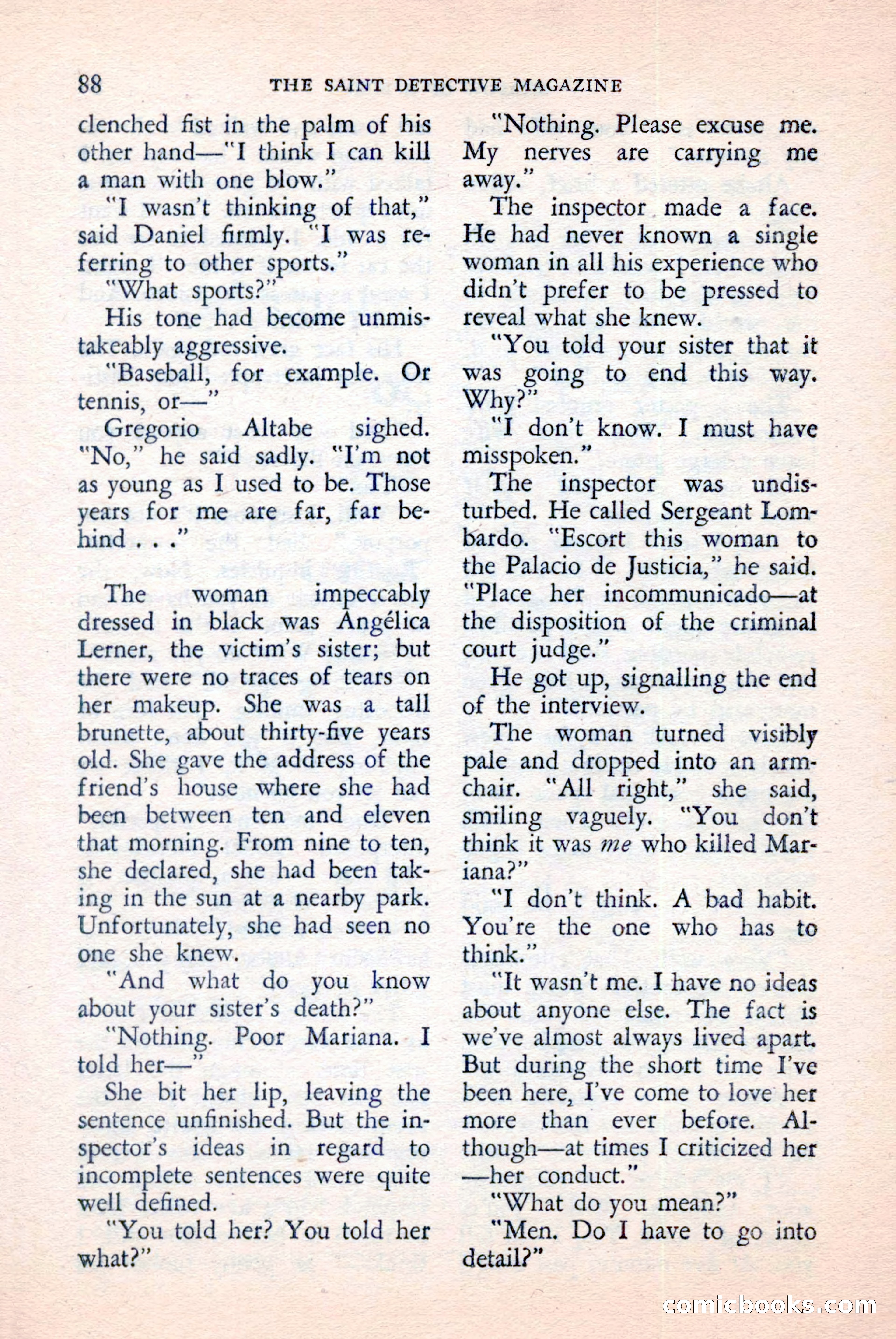The Saint Detective Magazine, April 1957 — page 90 of 148