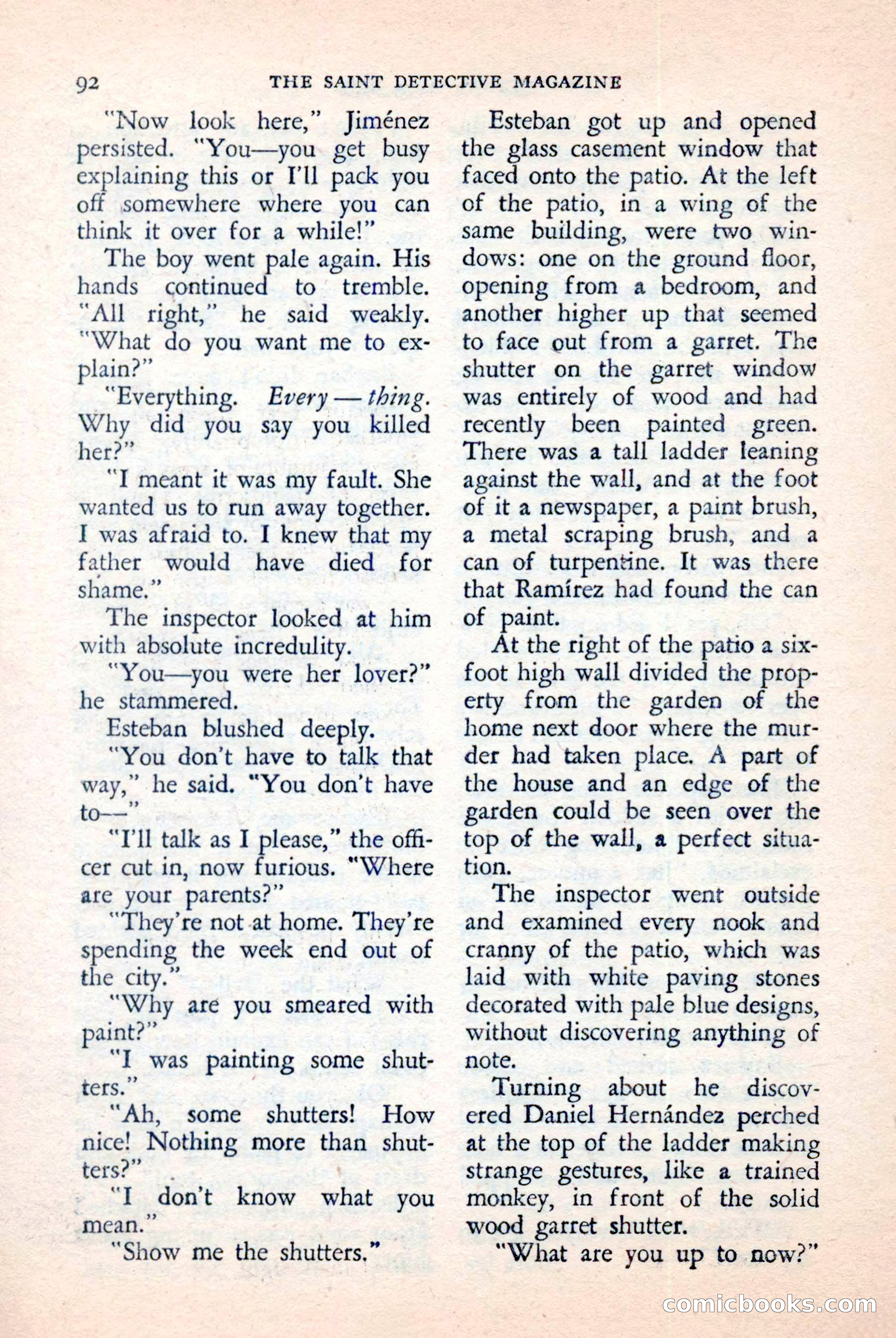 The Saint Detective Magazine, April 1957 — page 94 of 148