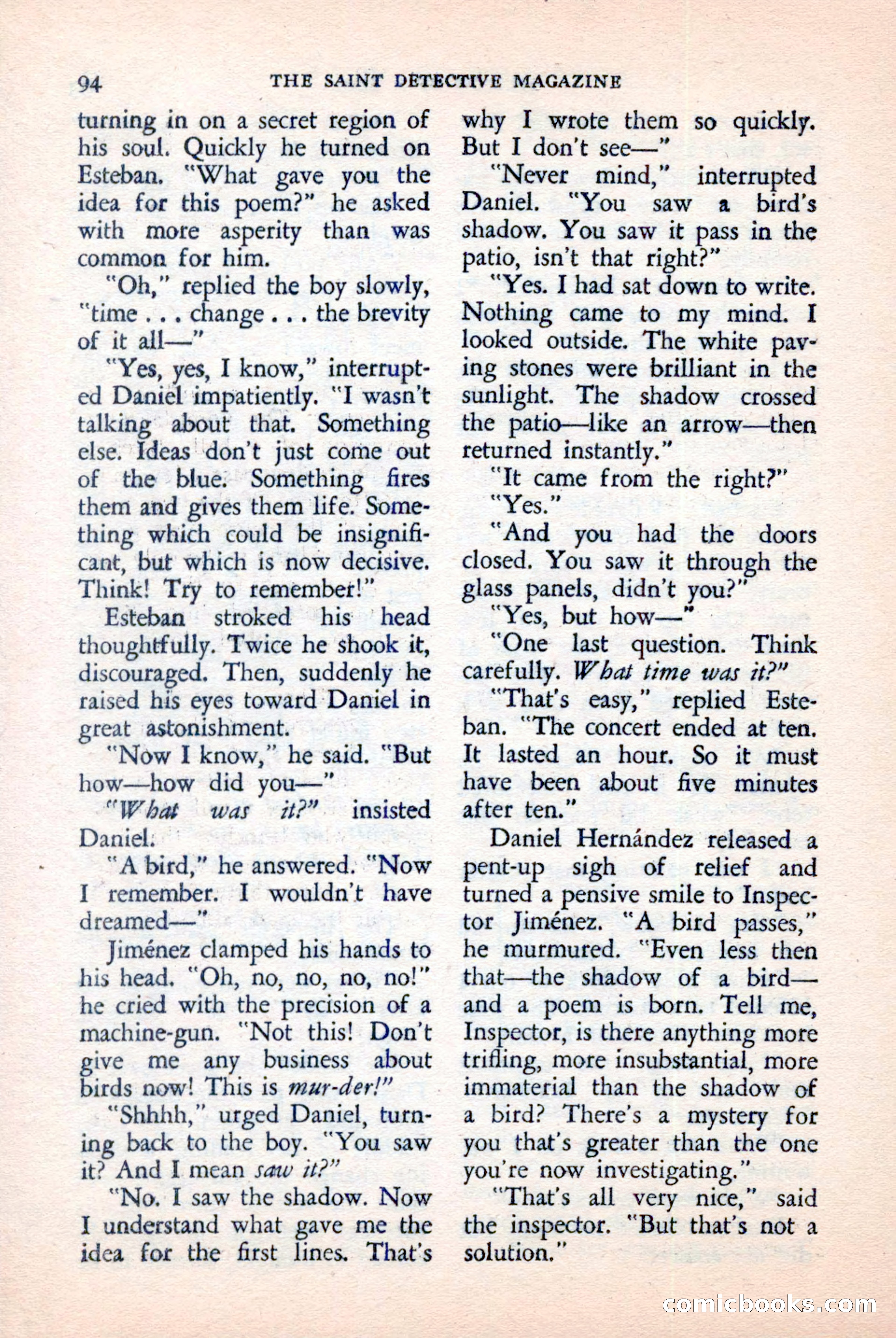 The Saint Detective Magazine, April 1957 — page 96 of 148