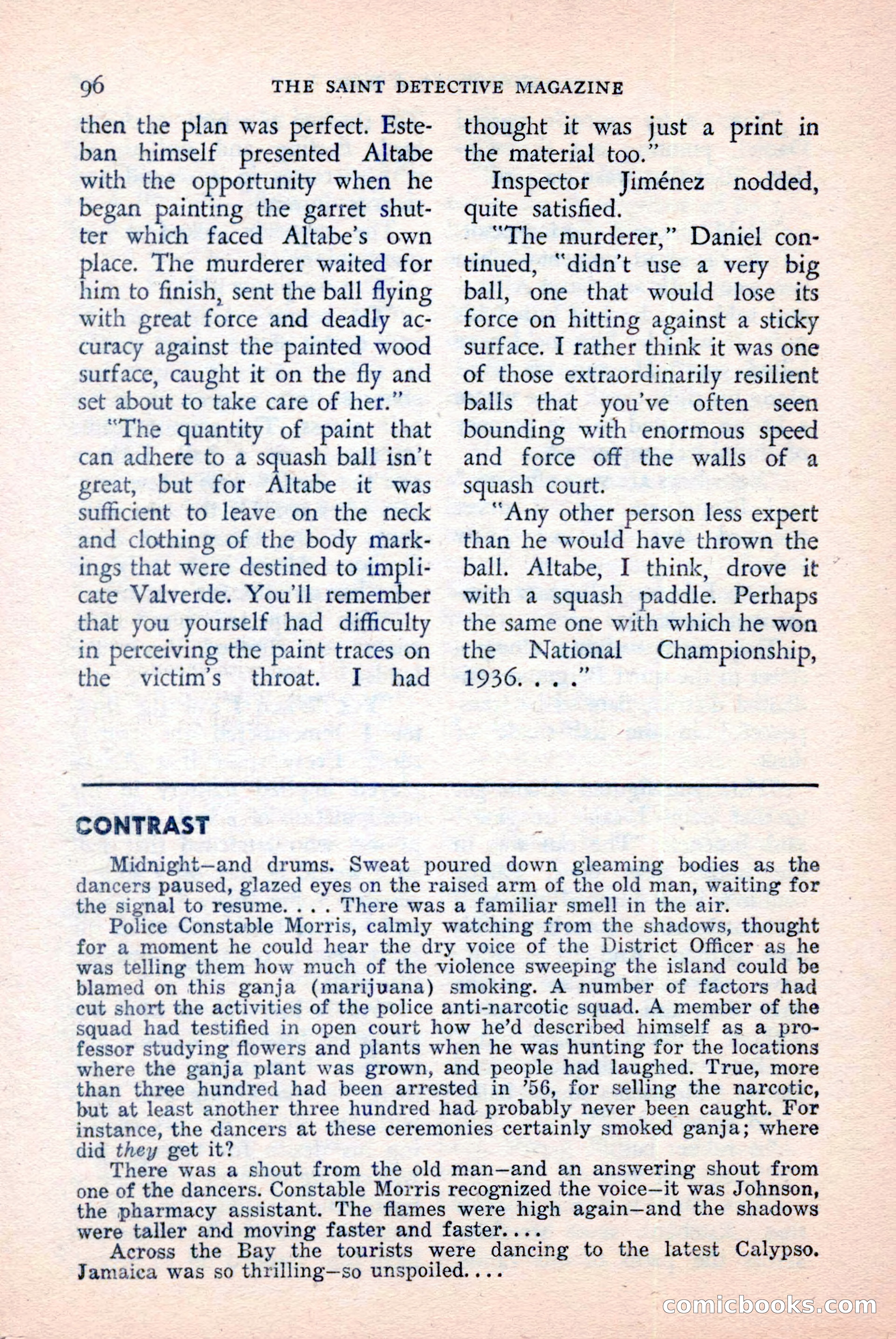 The Saint Detective Magazine, April 1957 — page 98 of 148