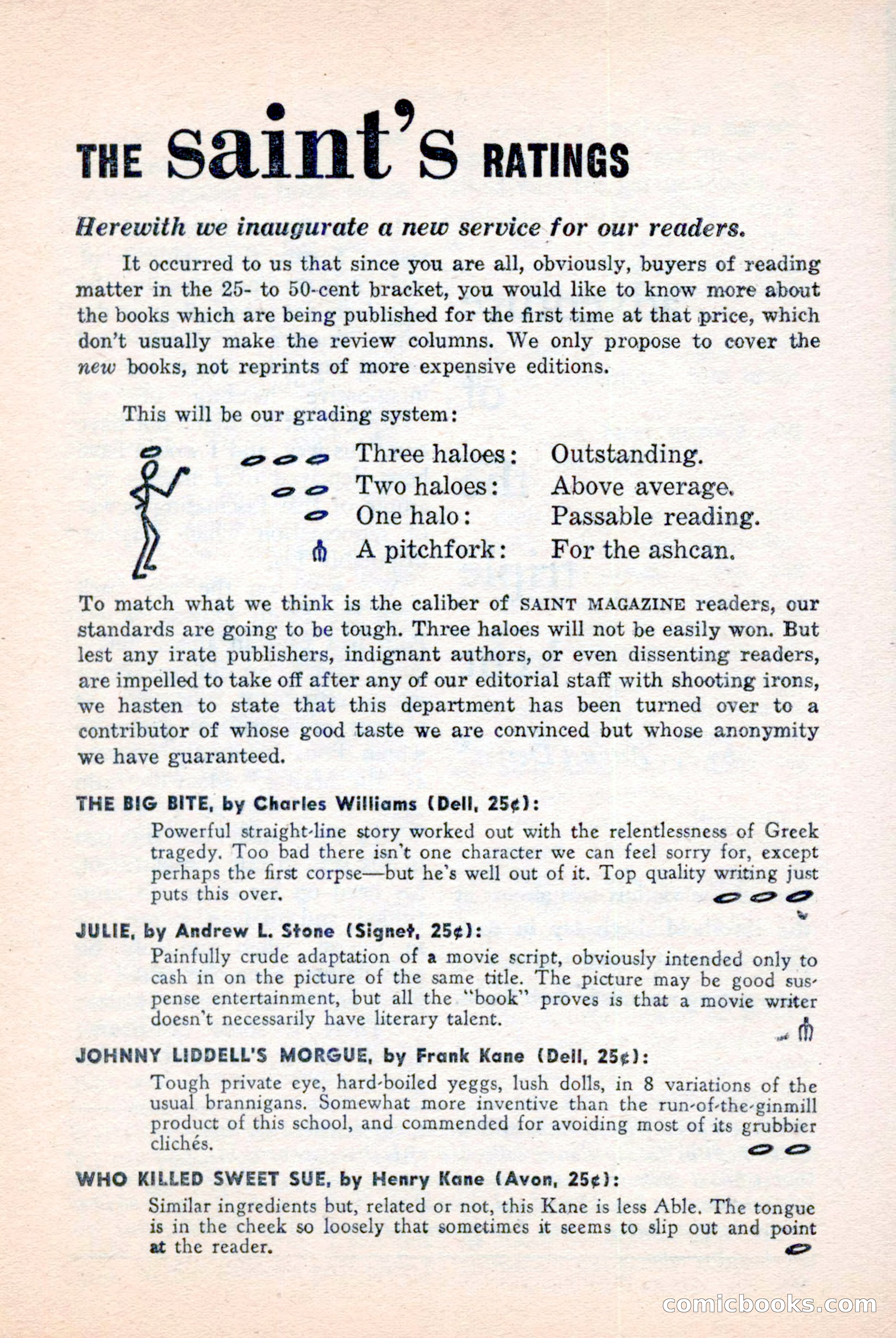 The Saint Detective Magazine, April 1957 — page 99 of 148