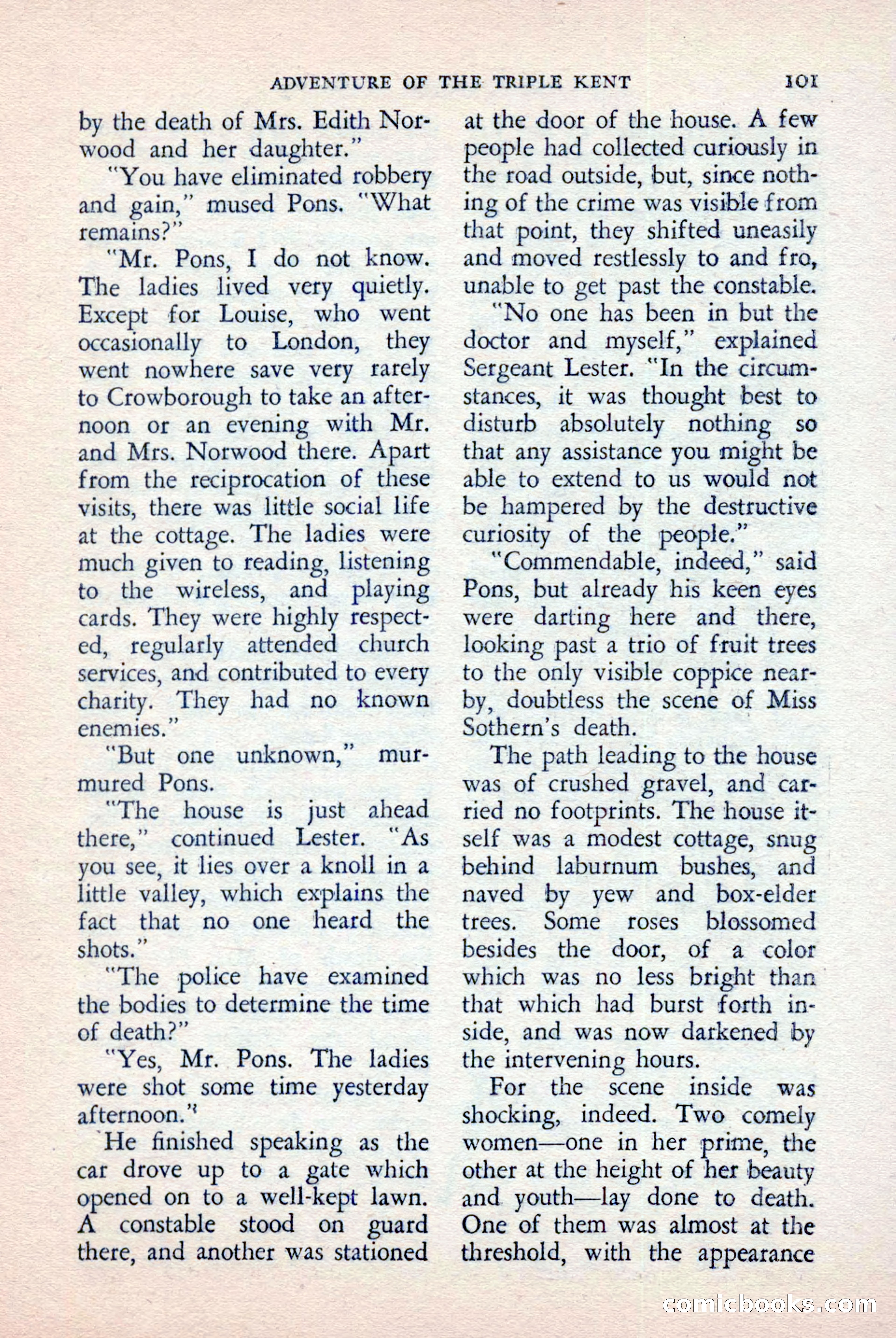 The Saint Detective Magazine, April 1957 — page 103 of 148