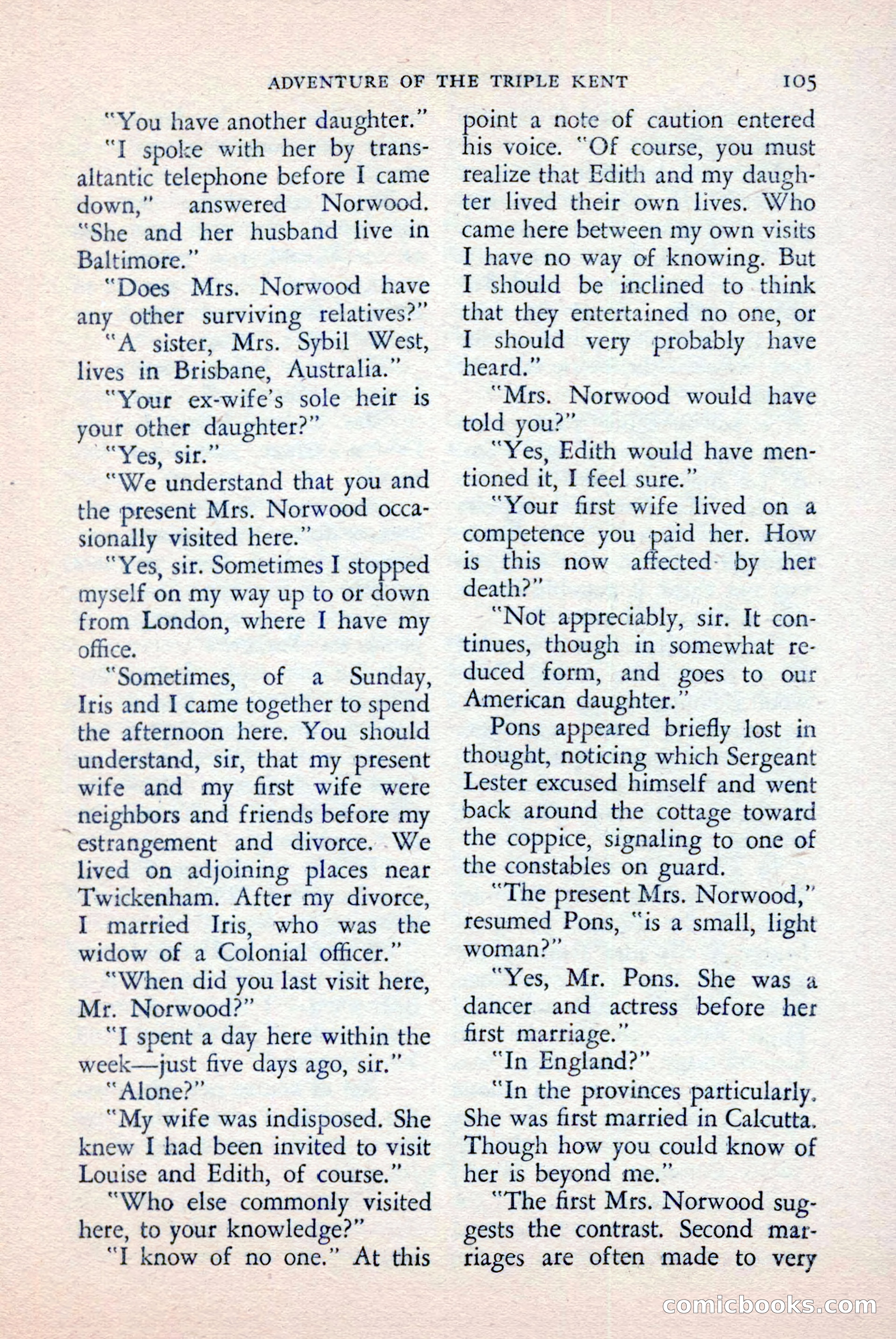 The Saint Detective Magazine, April 1957 — page 107 of 148