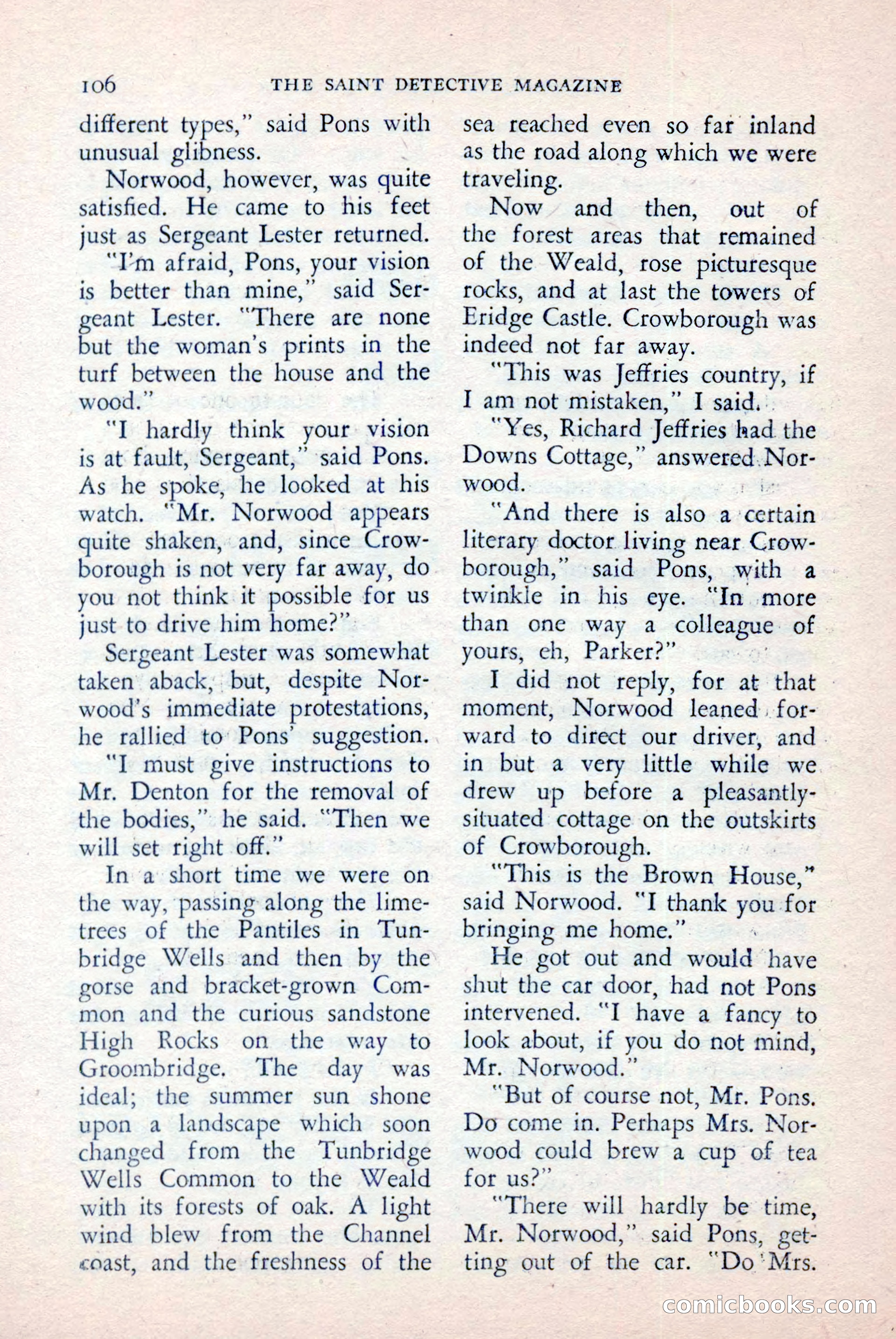 The Saint Detective Magazine, April 1957 — page 108 of 148