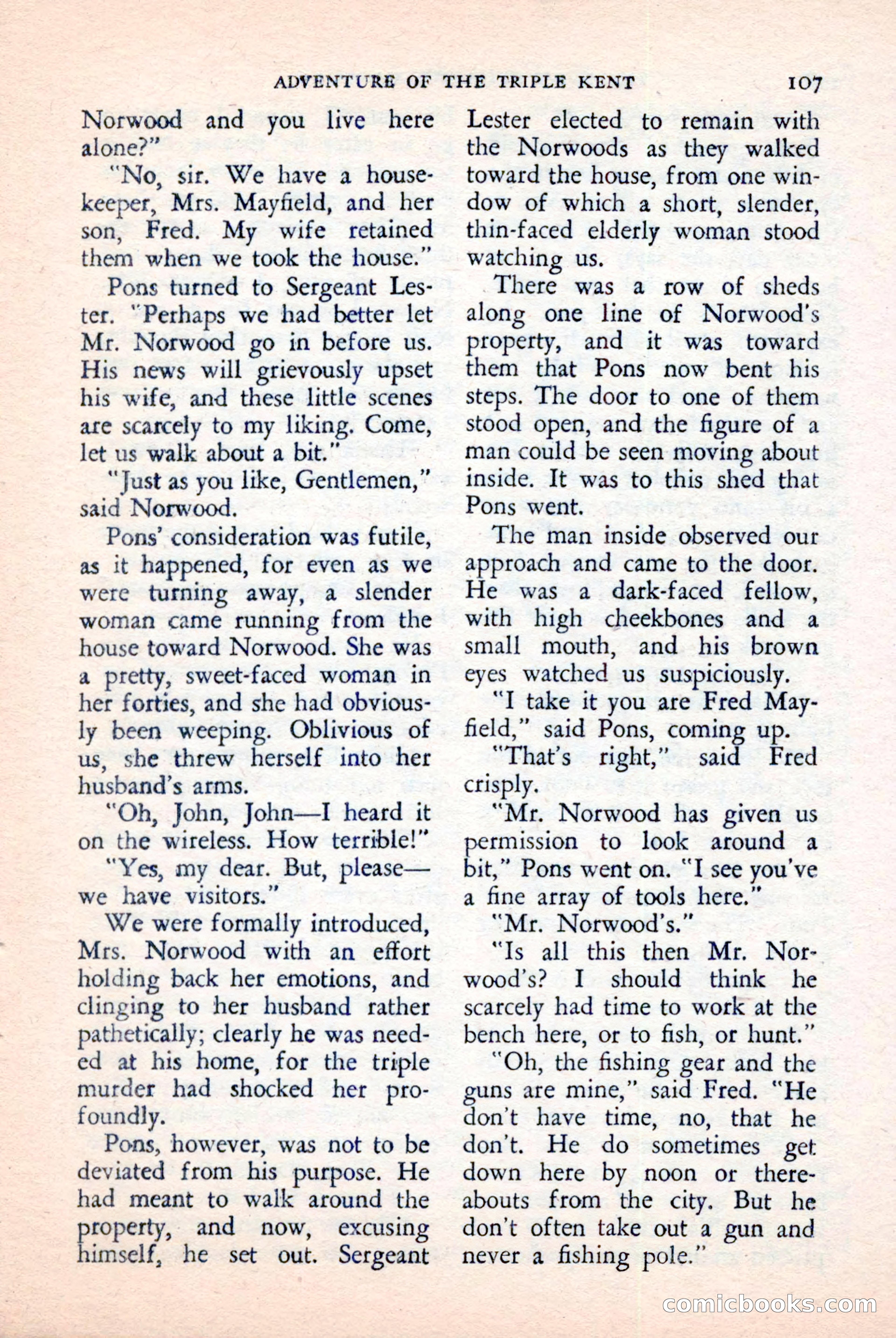 The Saint Detective Magazine, April 1957 — page 109 of 148