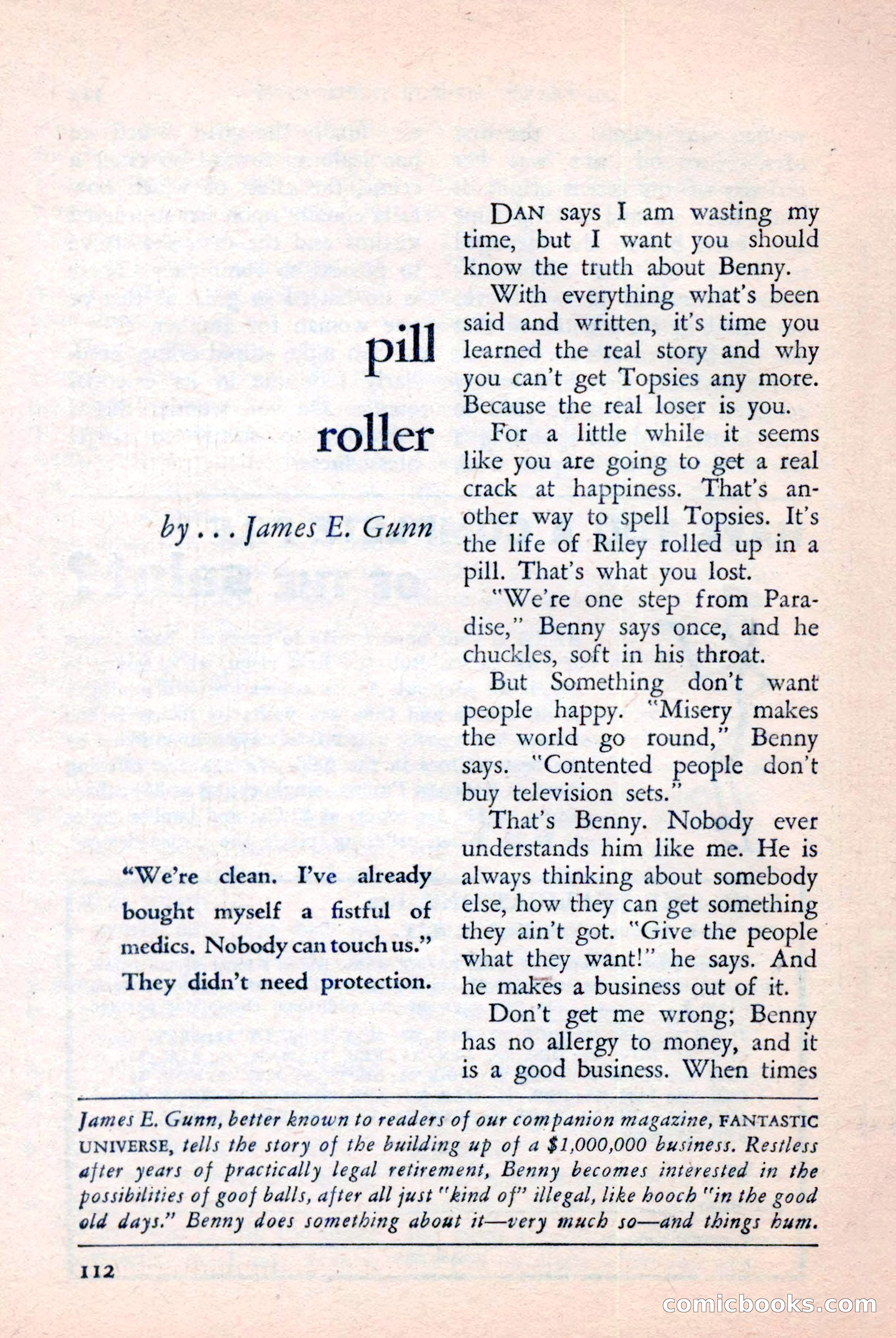 The Saint Detective Magazine, April 1957 — page 114 of 148