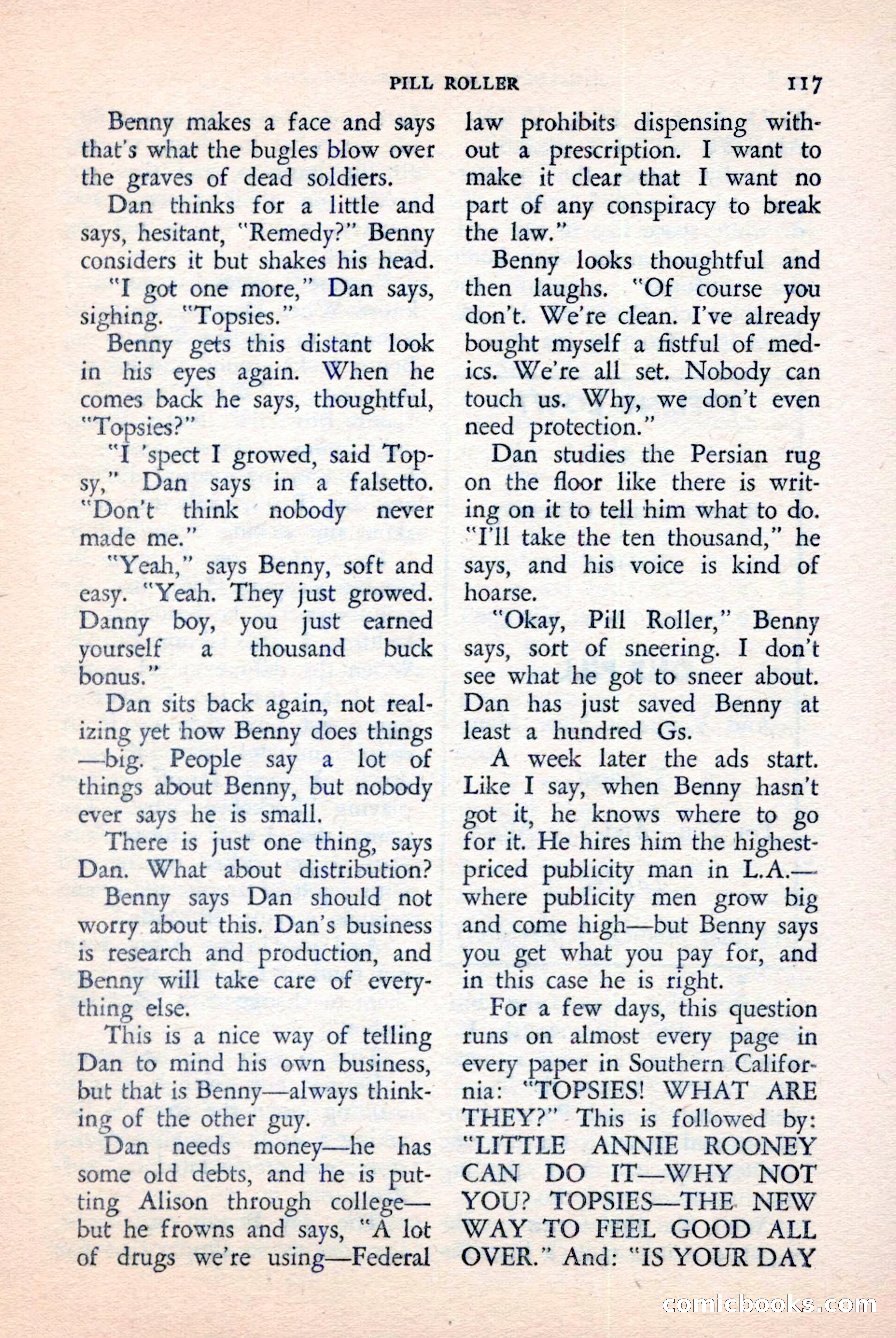 The Saint Detective Magazine, April 1957 — page 119 of 148
