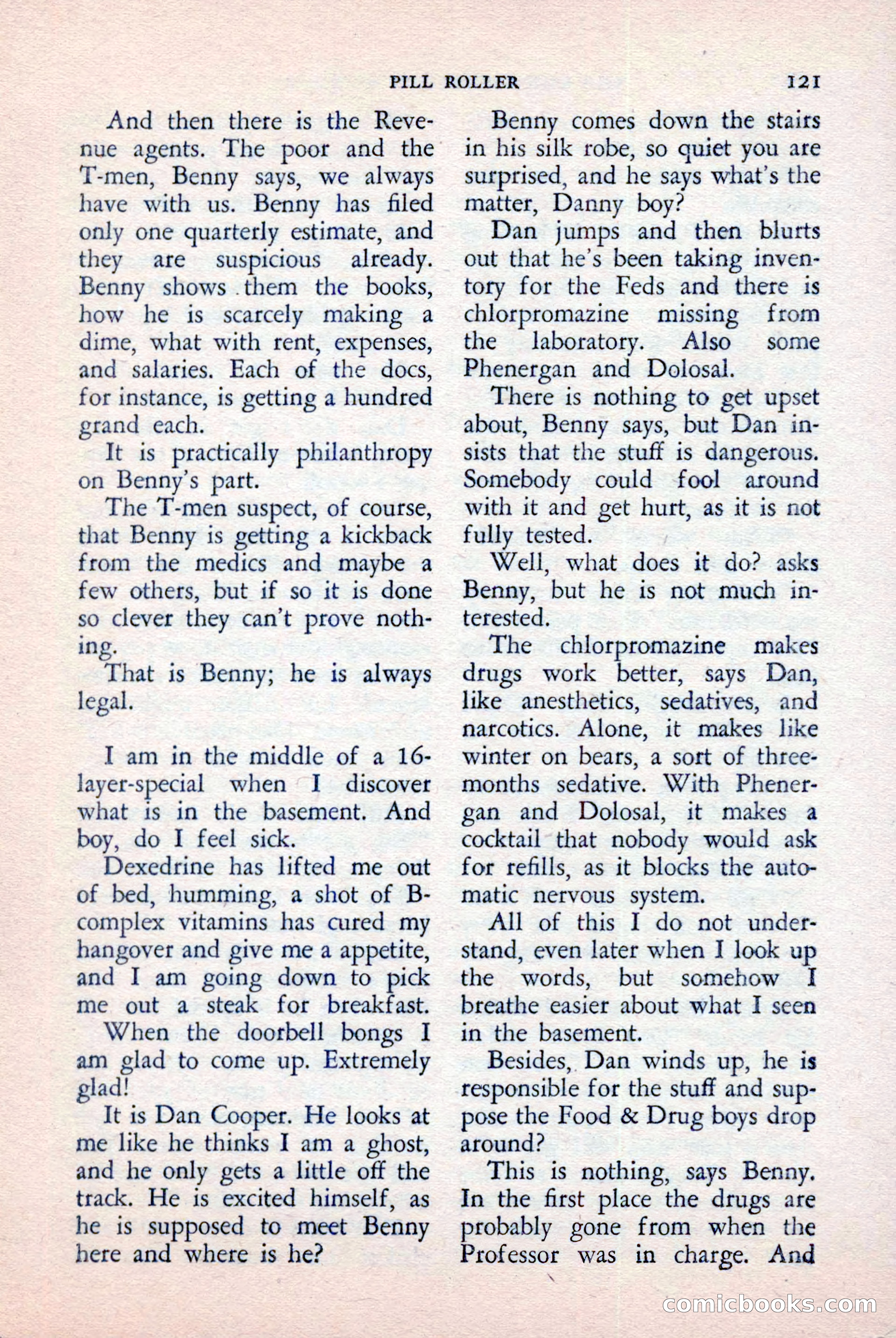 The Saint Detective Magazine, April 1957 — page 123 of 148