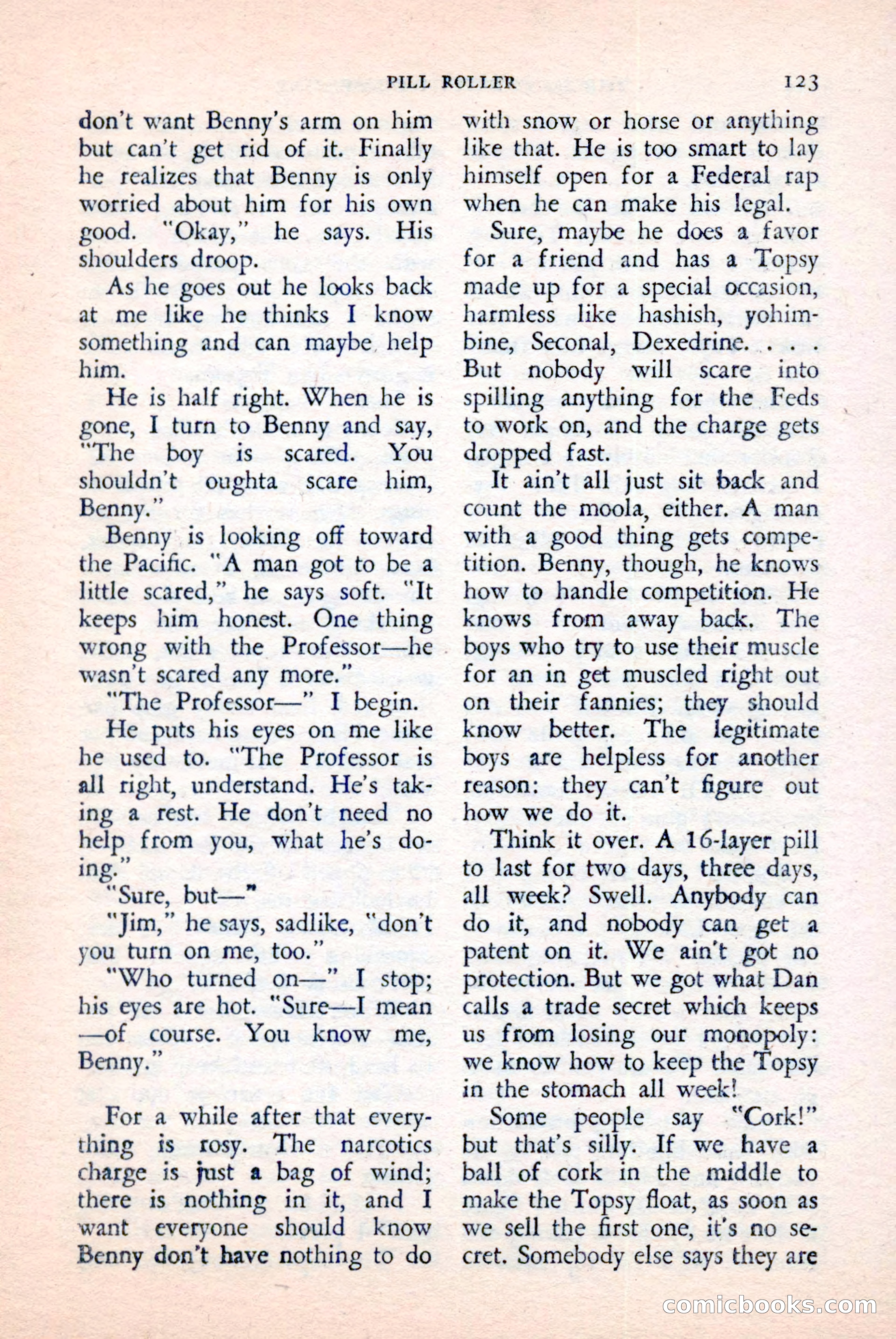 The Saint Detective Magazine, April 1957 — page 125 of 148