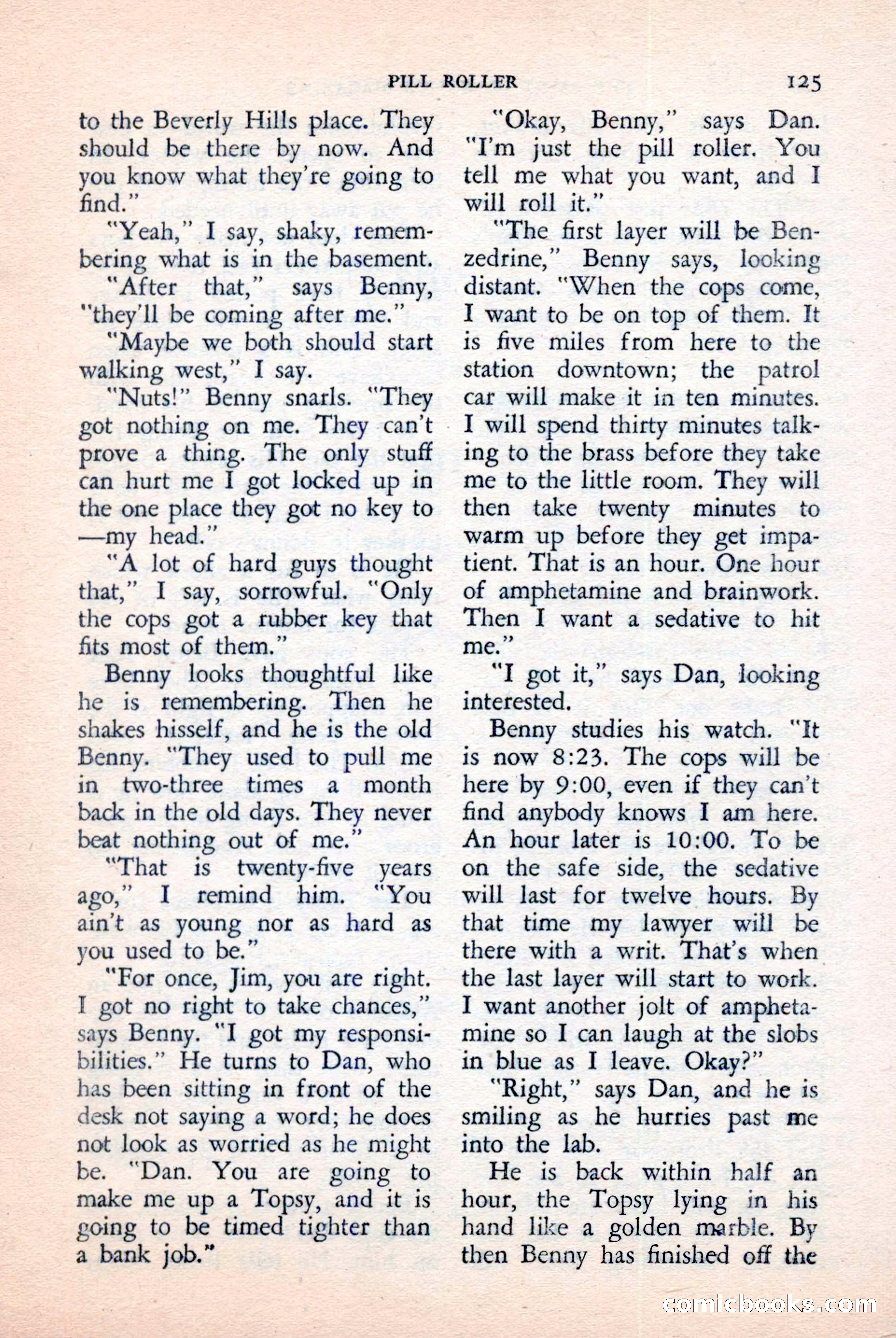 The Saint Detective Magazine, April 1957 — page 127 of 148