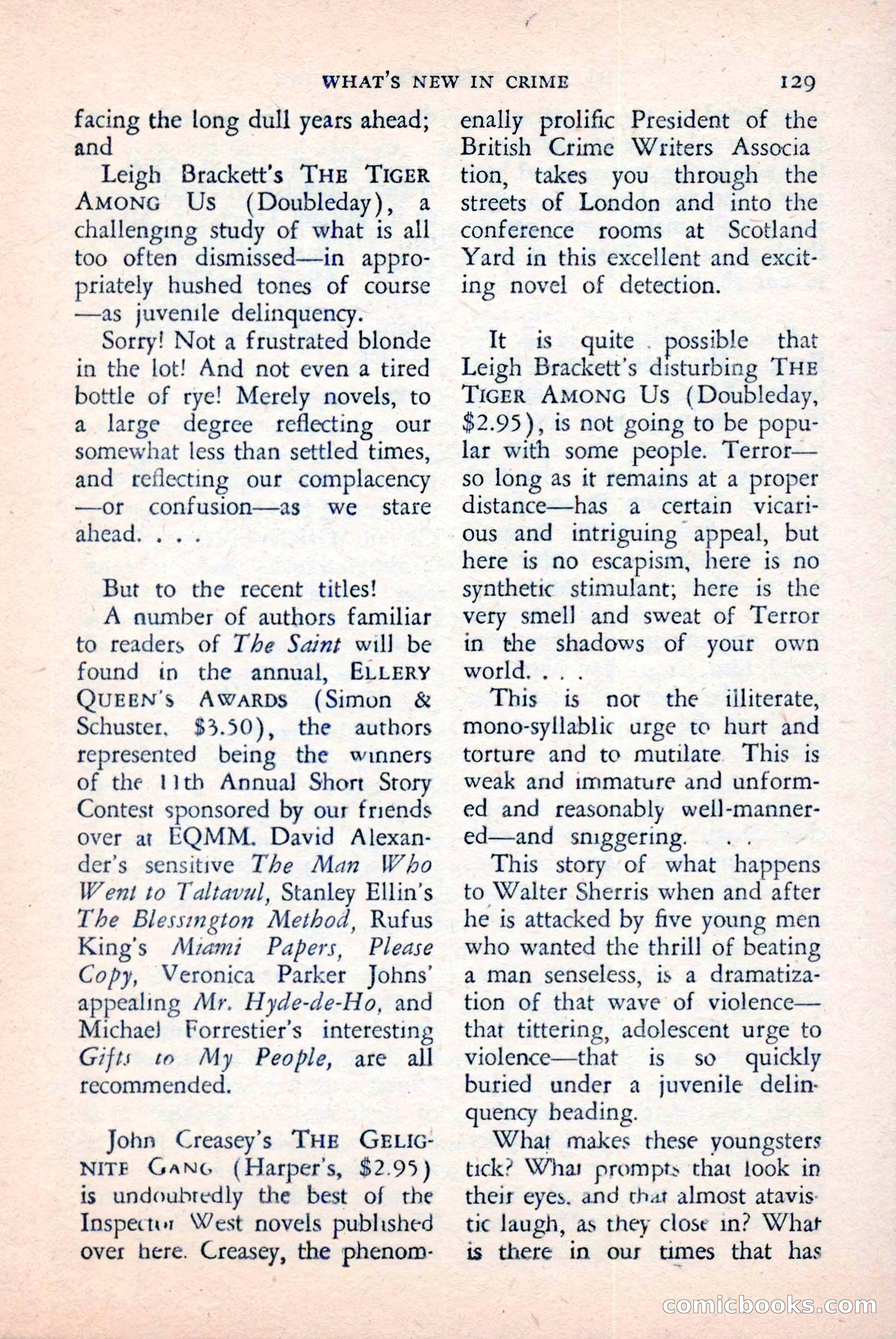The Saint Detective Magazine, April 1957 — page 131 of 148