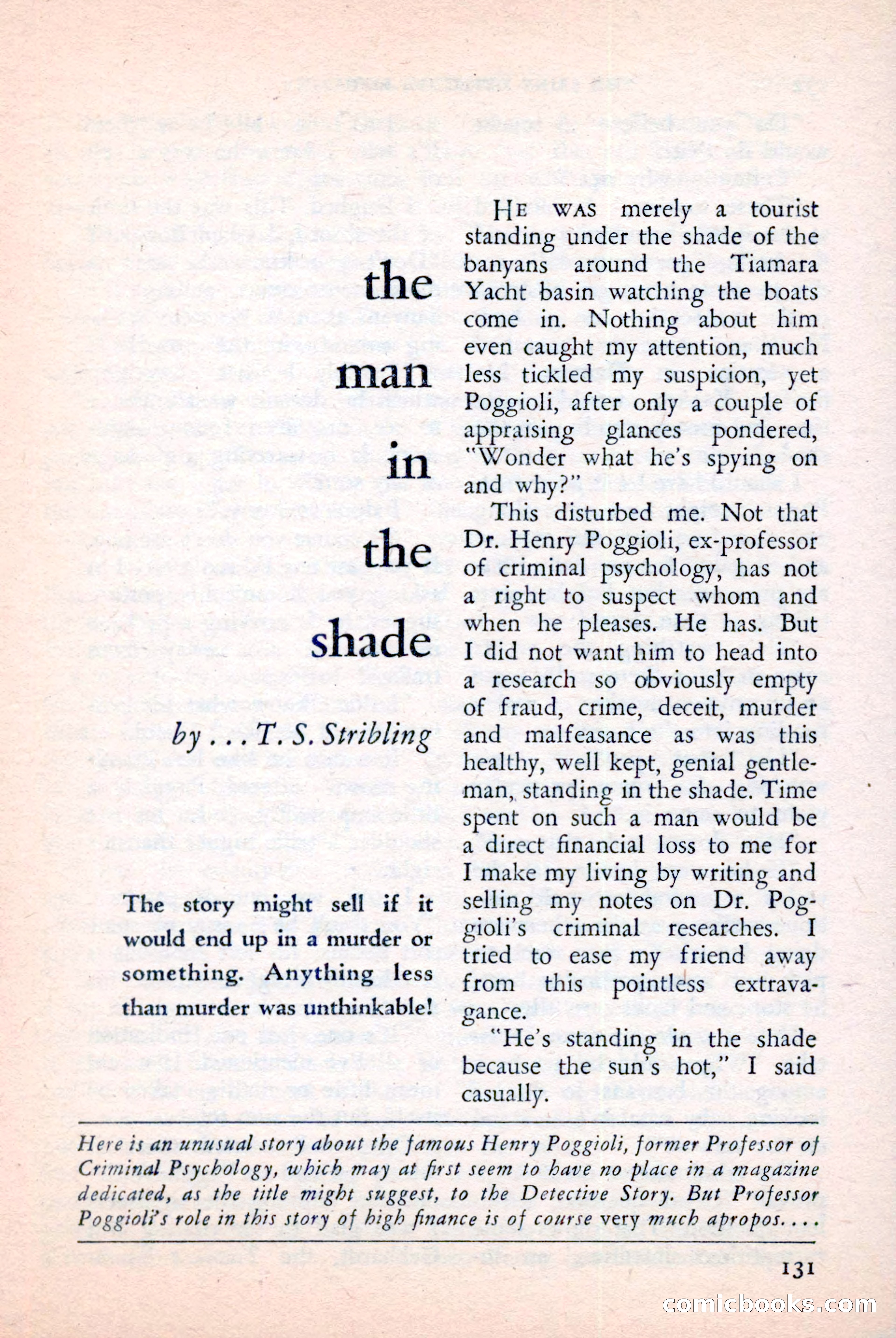 The Saint Detective Magazine, April 1957 — page 133 of 148