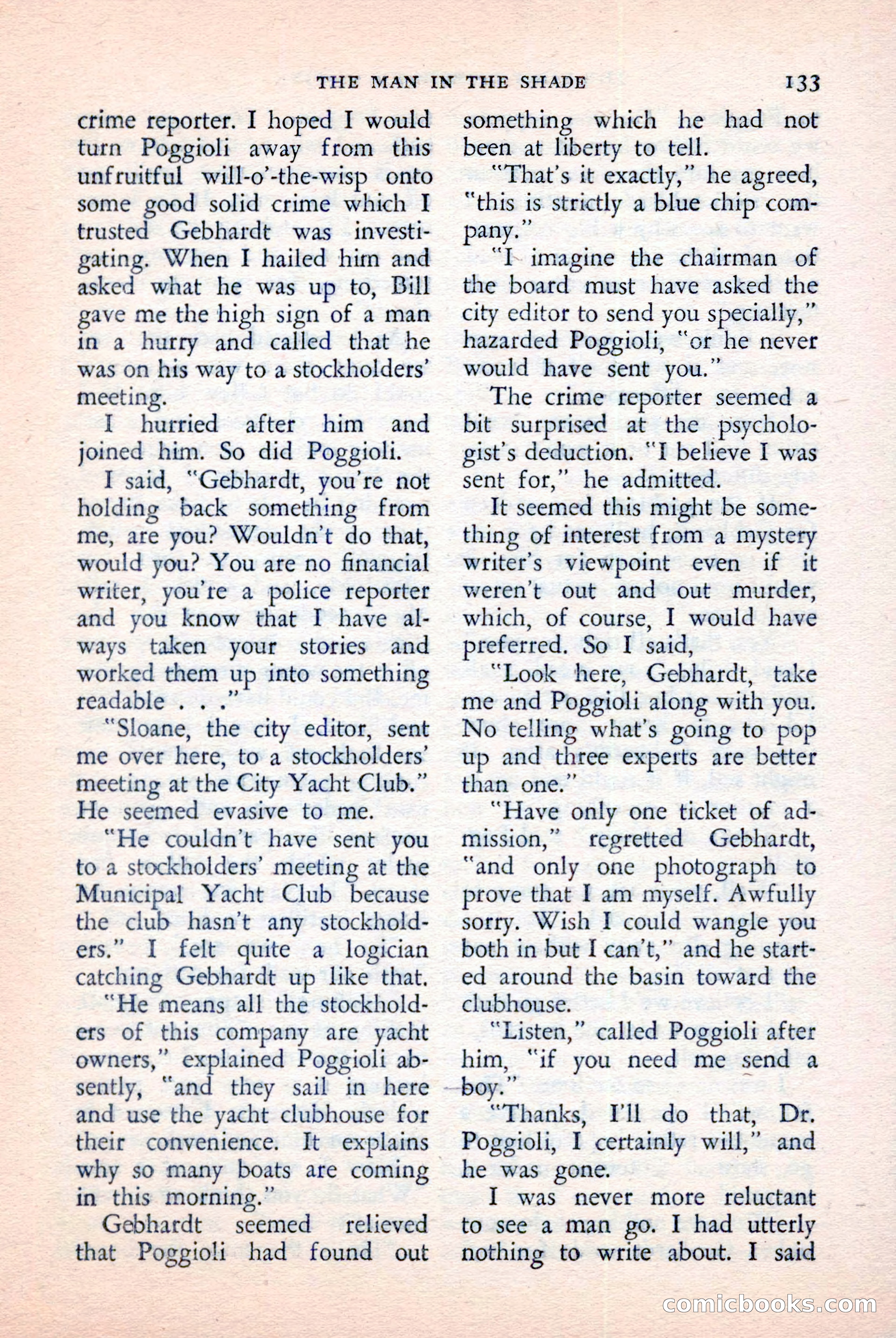 The Saint Detective Magazine, April 1957 — page 135 of 148