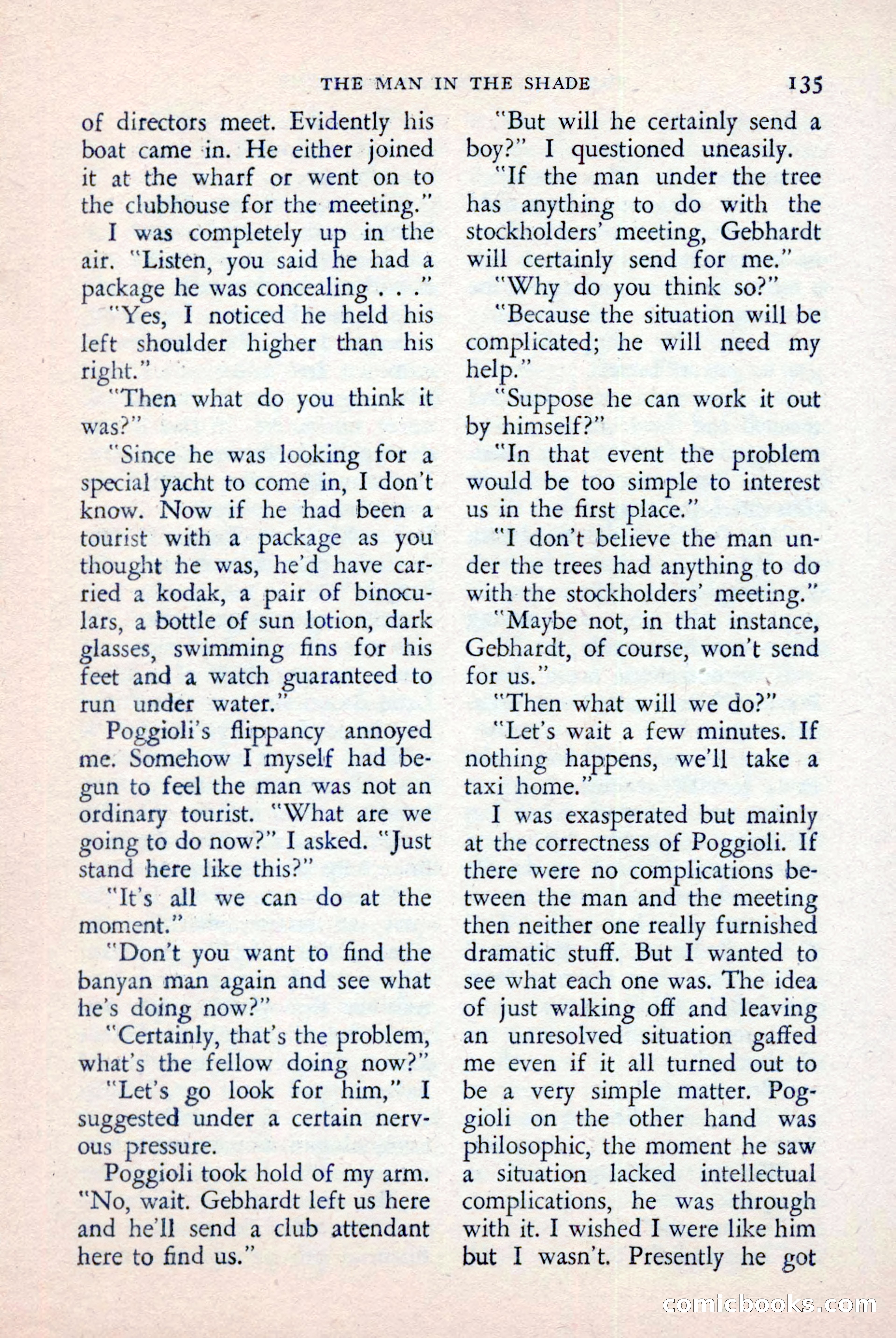 The Saint Detective Magazine, April 1957 — page 137 of 148