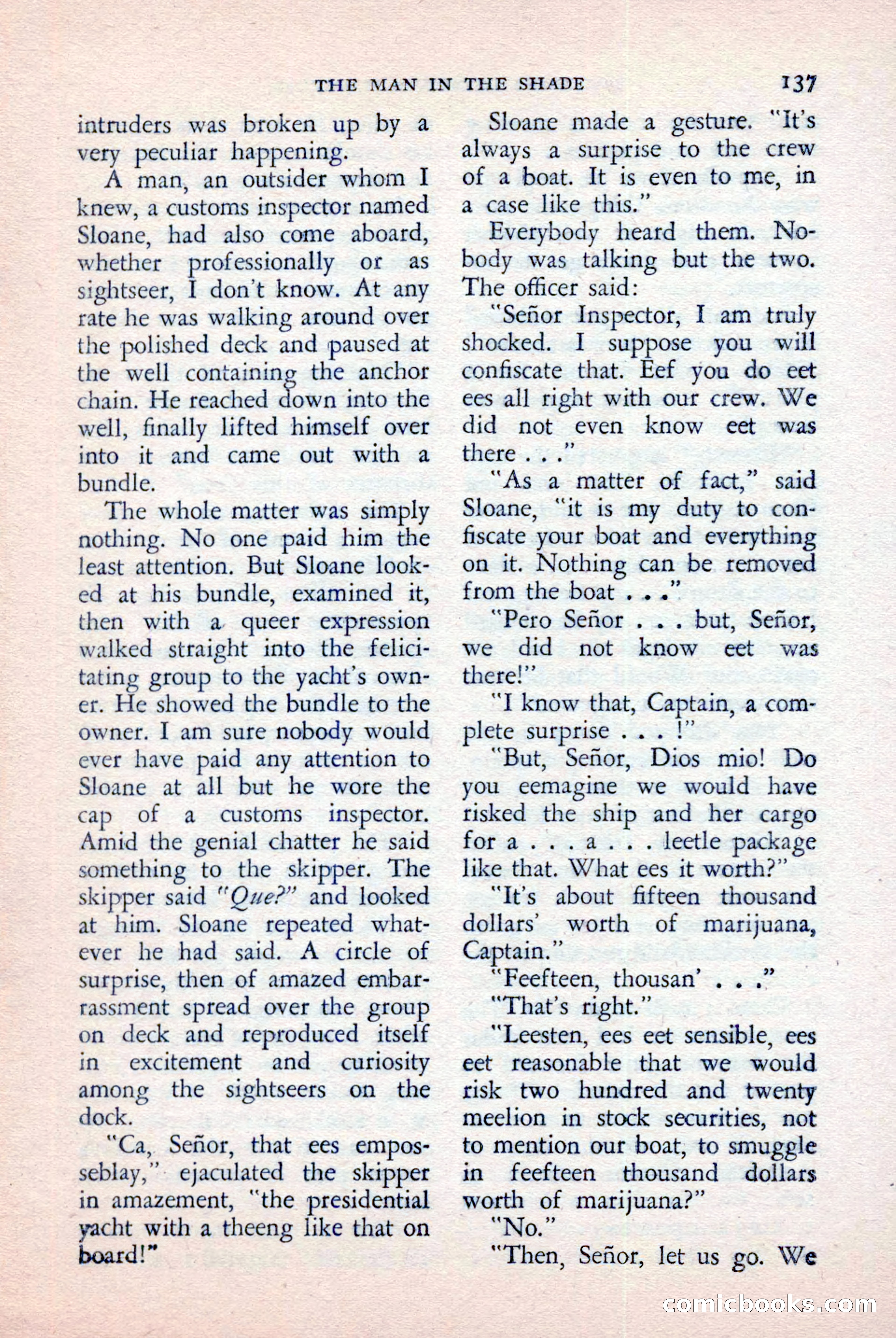 The Saint Detective Magazine, April 1957 — page 139 of 148