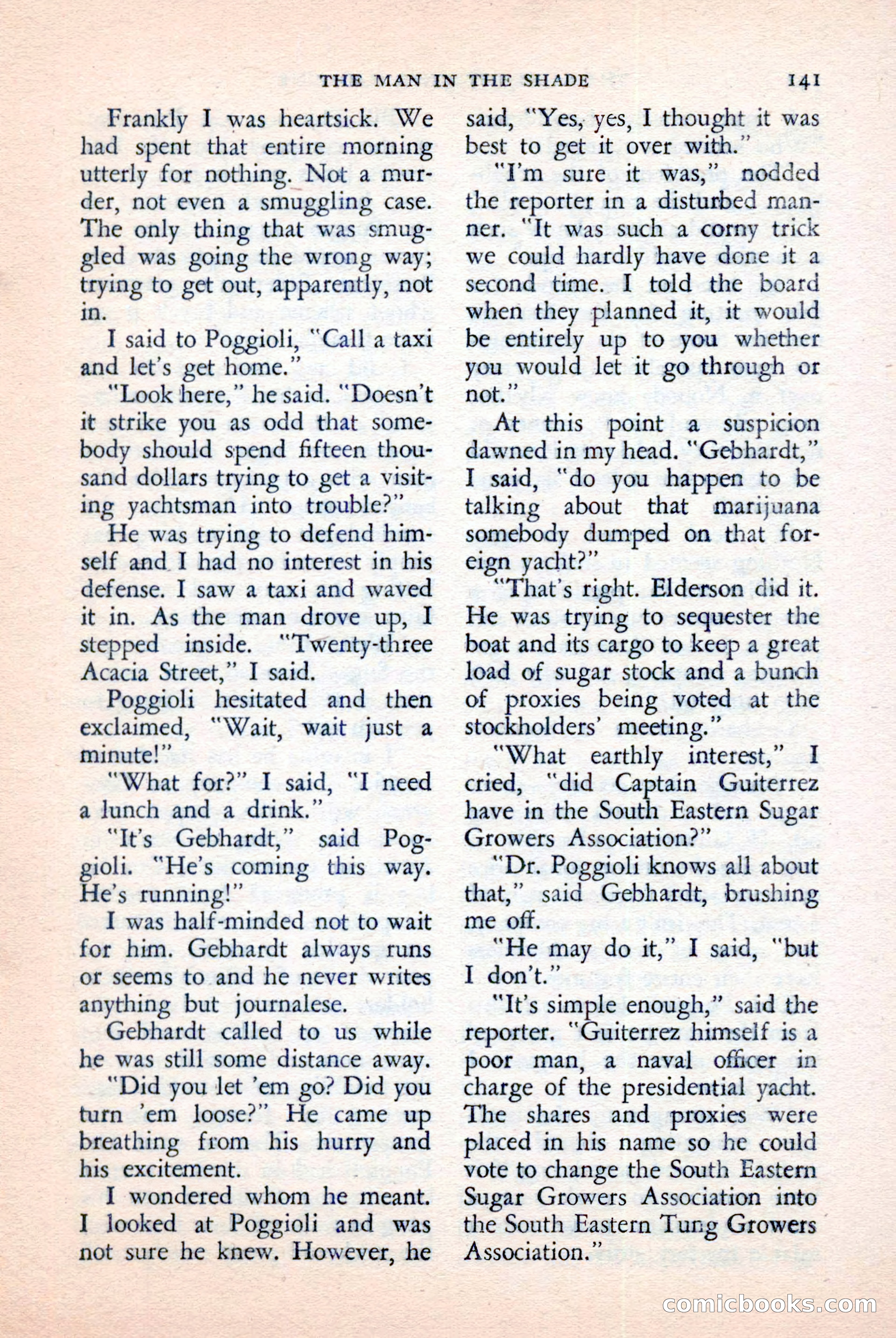 The Saint Detective Magazine, April 1957 — page 143 of 148