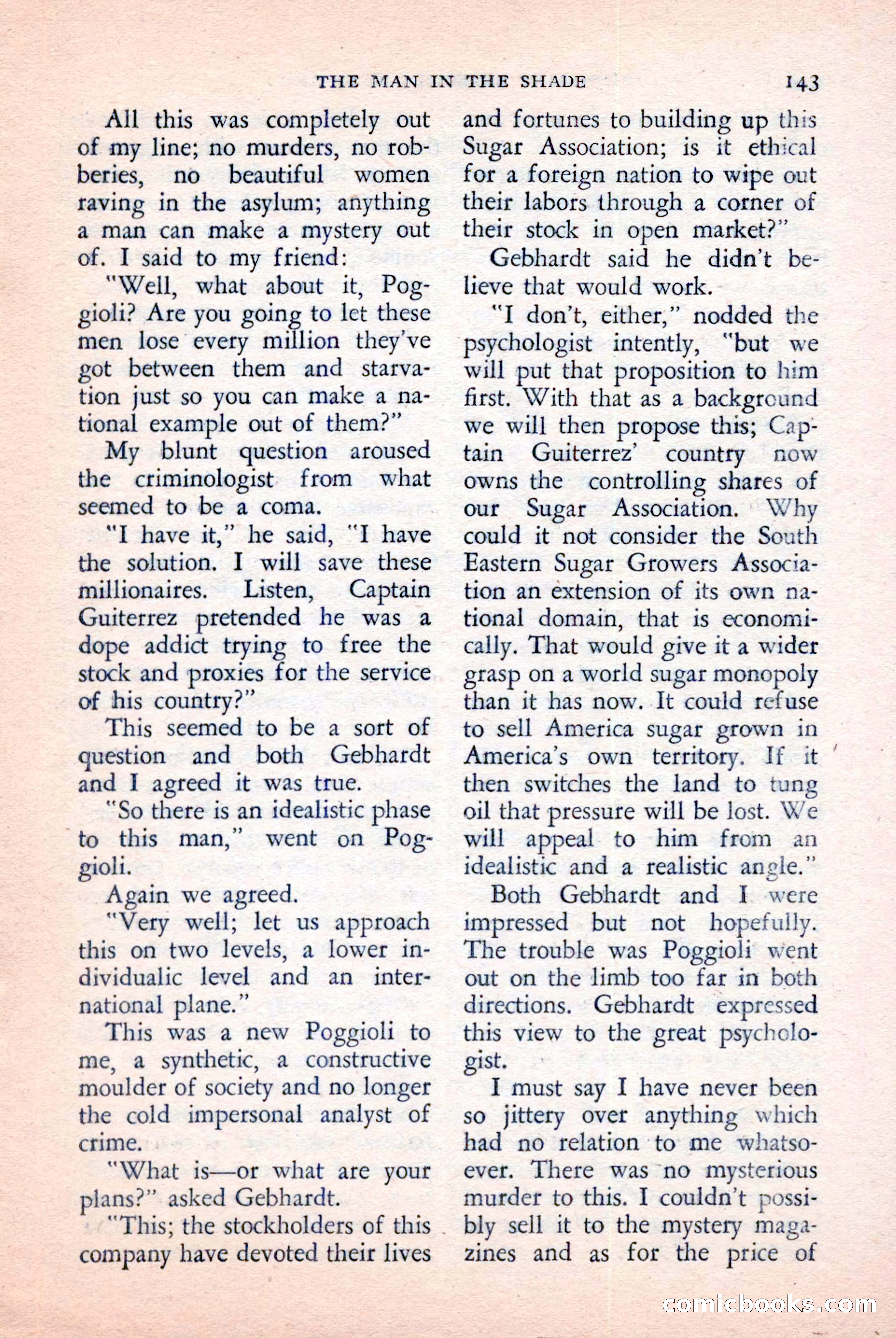 The Saint Detective Magazine, April 1957 — page 145 of 148