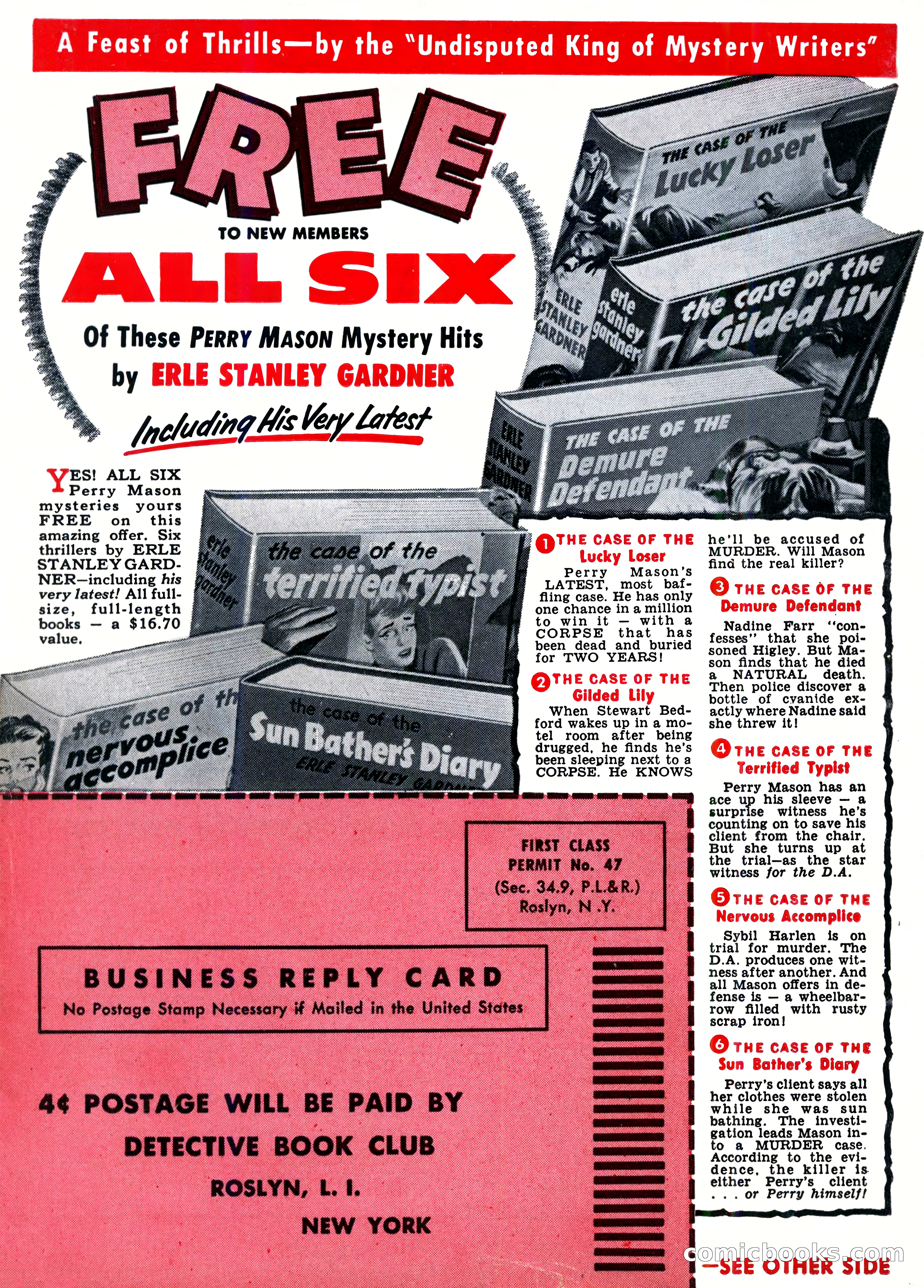 The Saint Detective Magazine, April 1957 — page 148 of 148