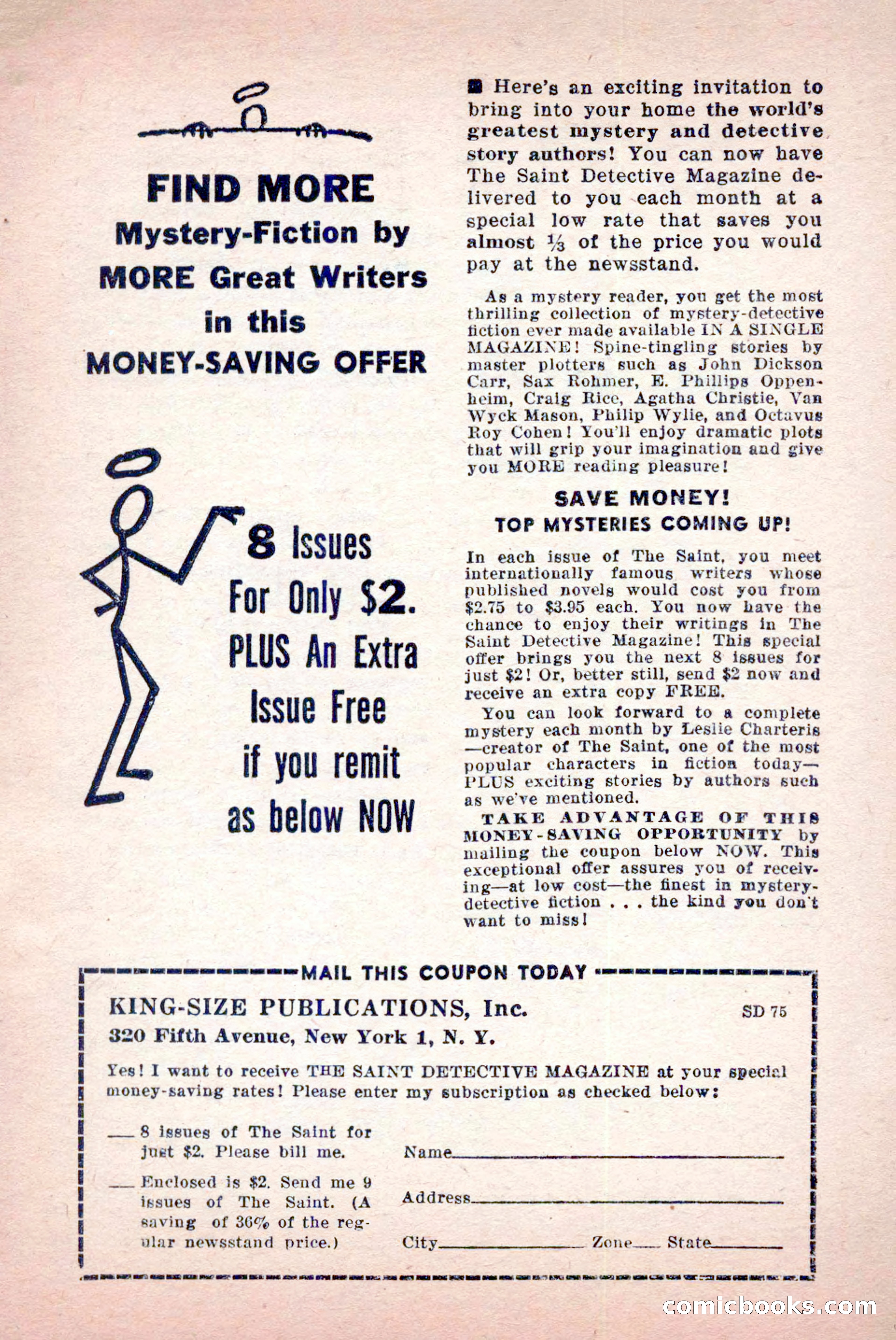 The Saint Detective Magazine, May 1957 — page 5 of 148
