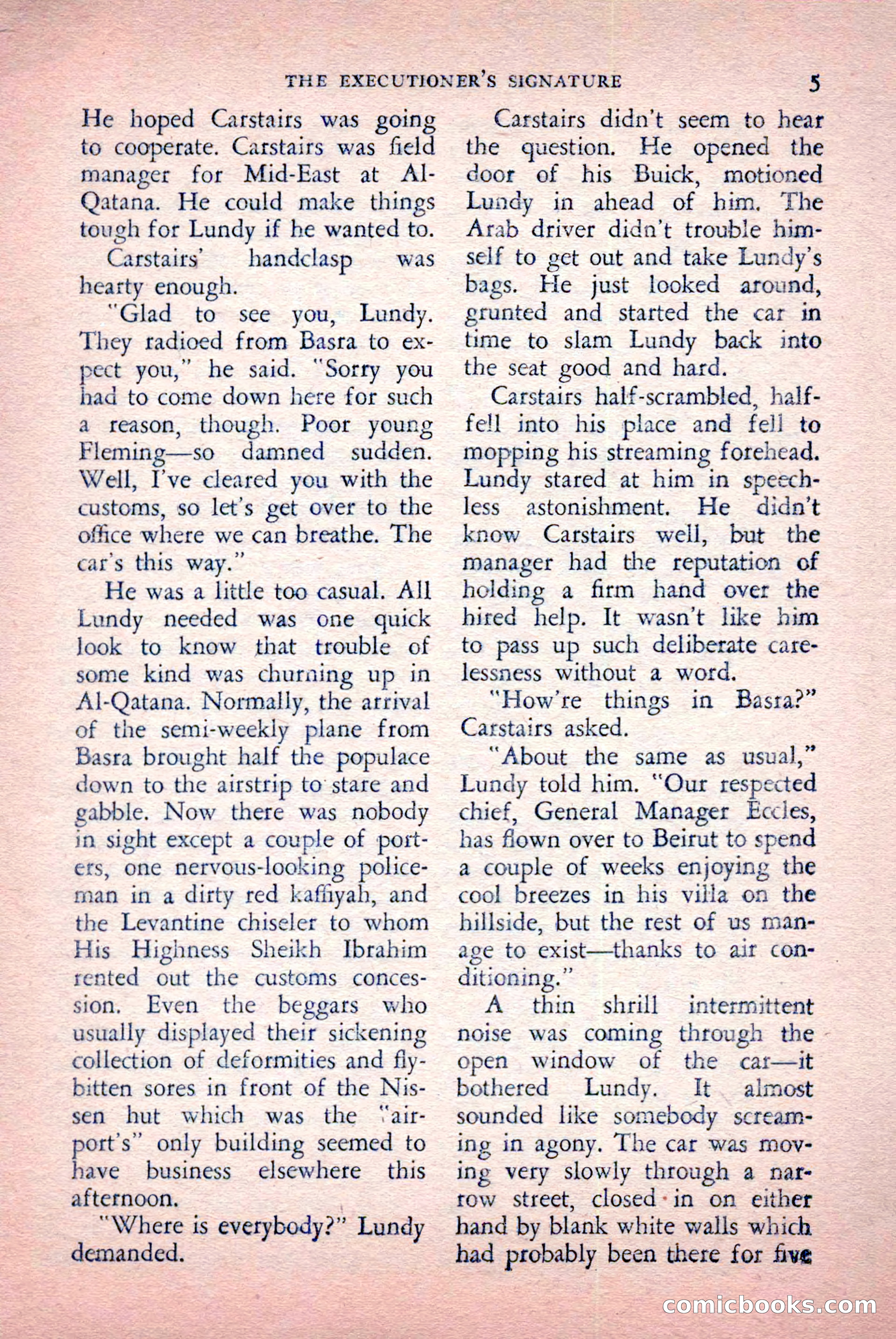 The Saint Detective Magazine, May 1957 — page 7 of 148