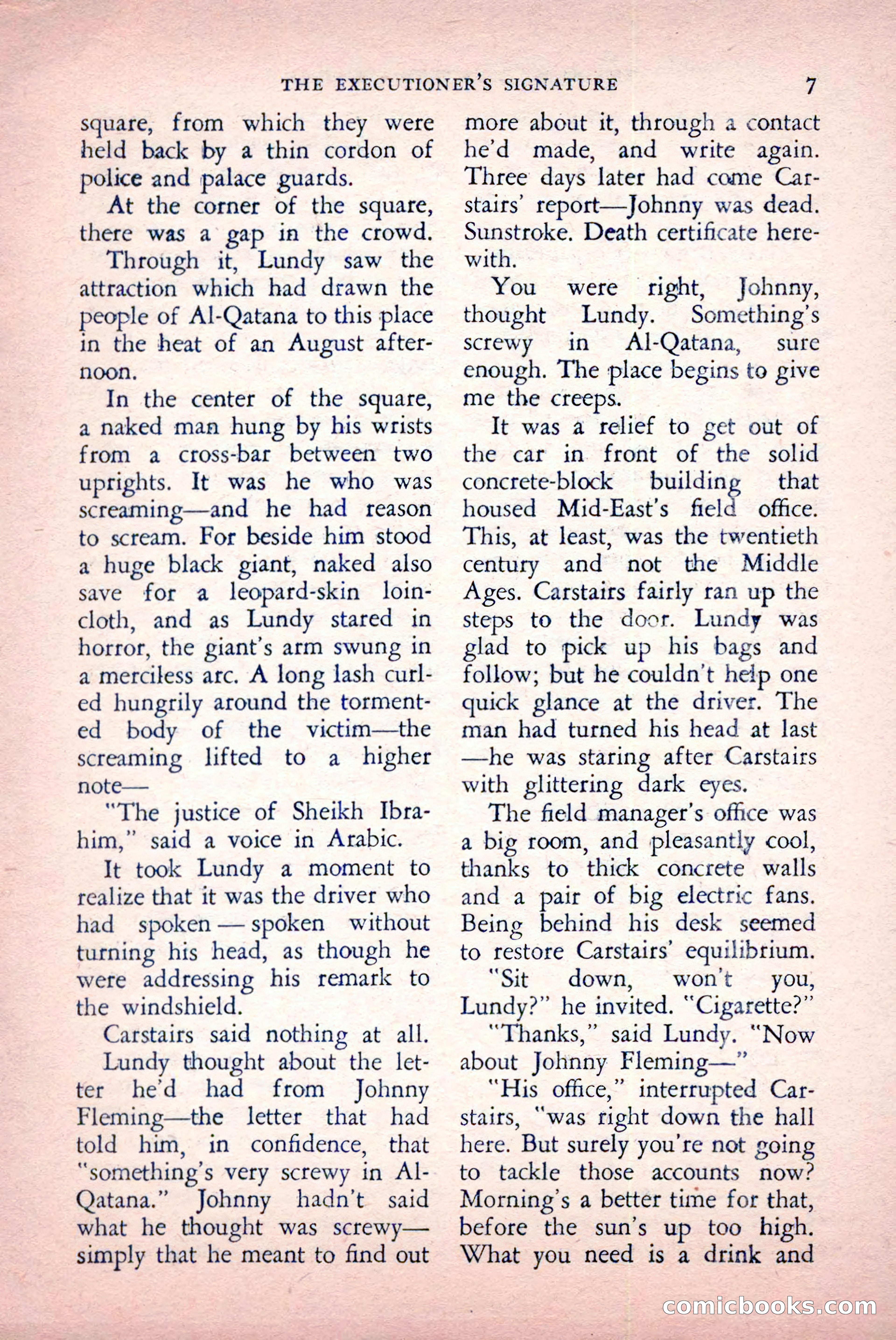 The Saint Detective Magazine, May 1957 — page 9 of 148