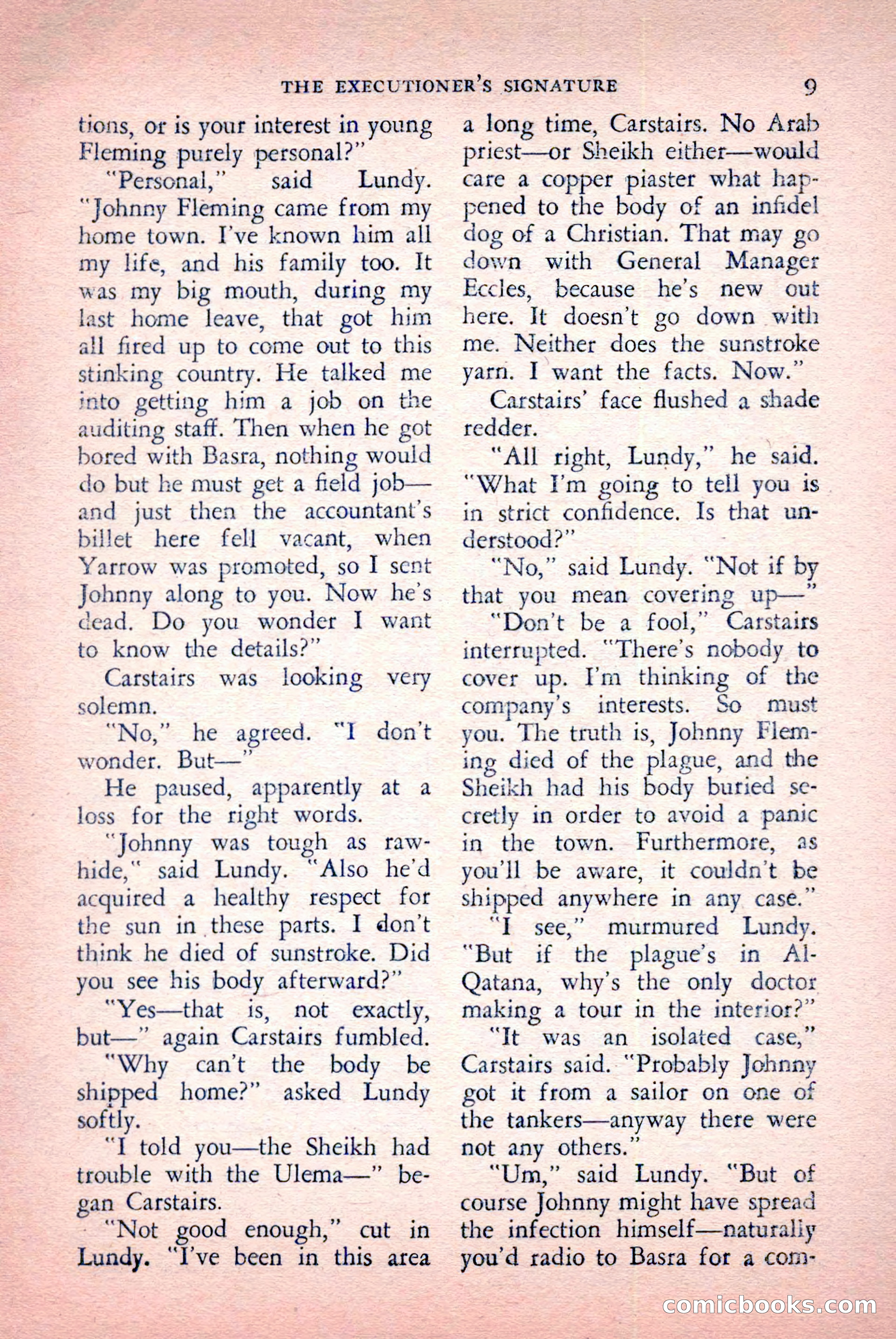 The Saint Detective Magazine, May 1957 — page 11 of 148